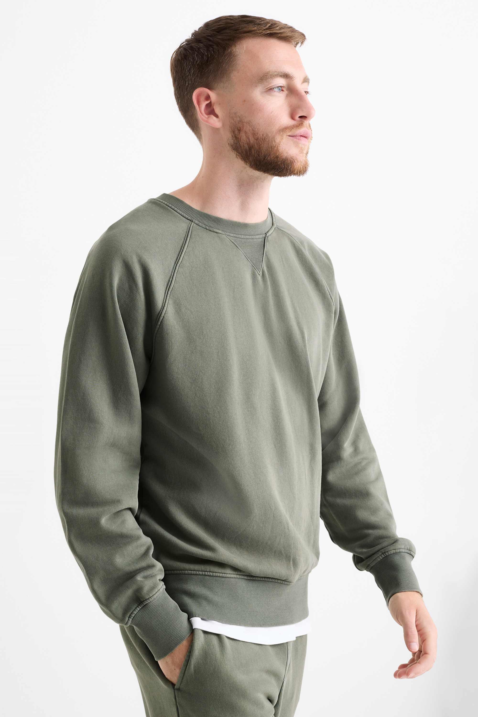 Sweatshirt khaki