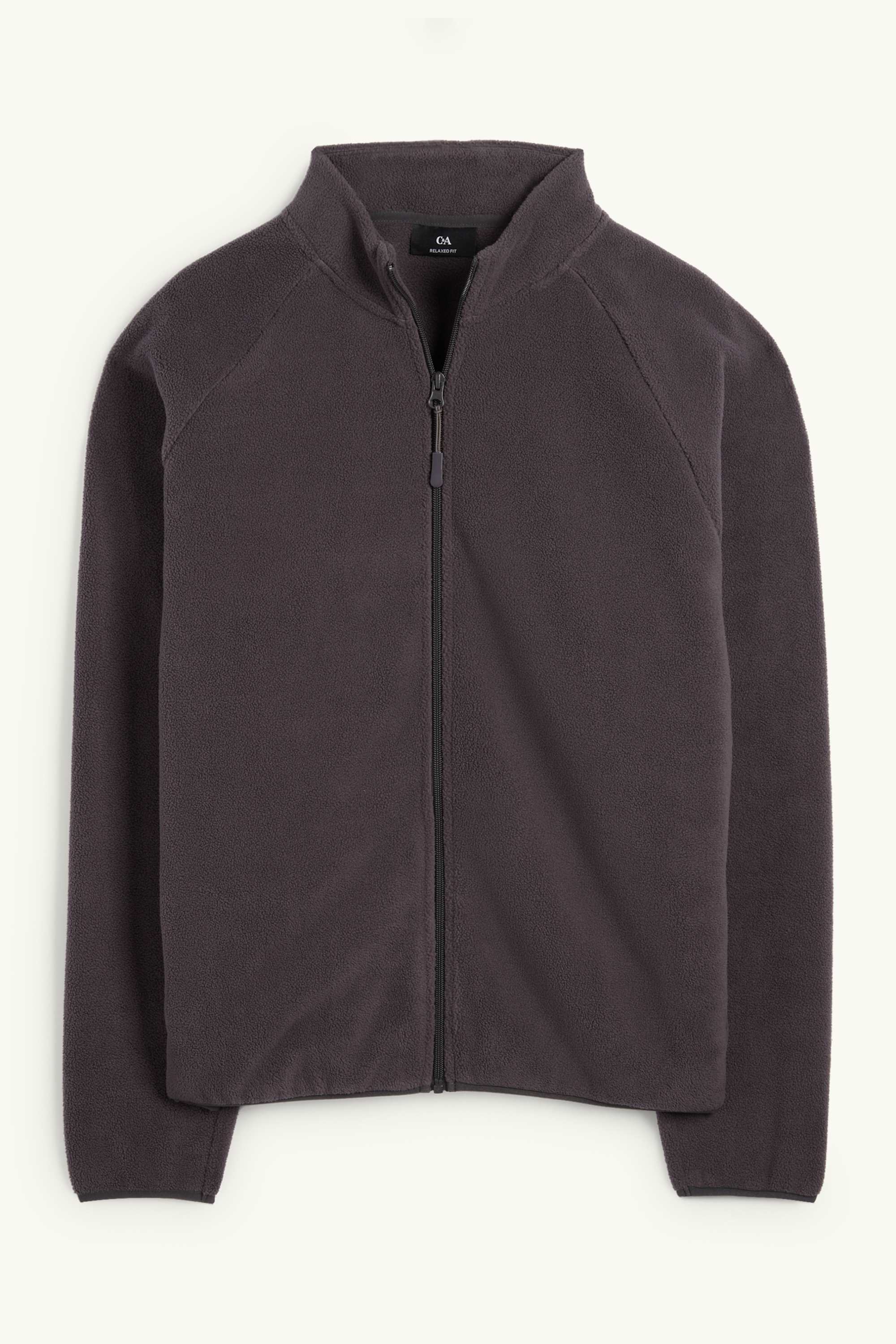 Fleece jacket dark gray