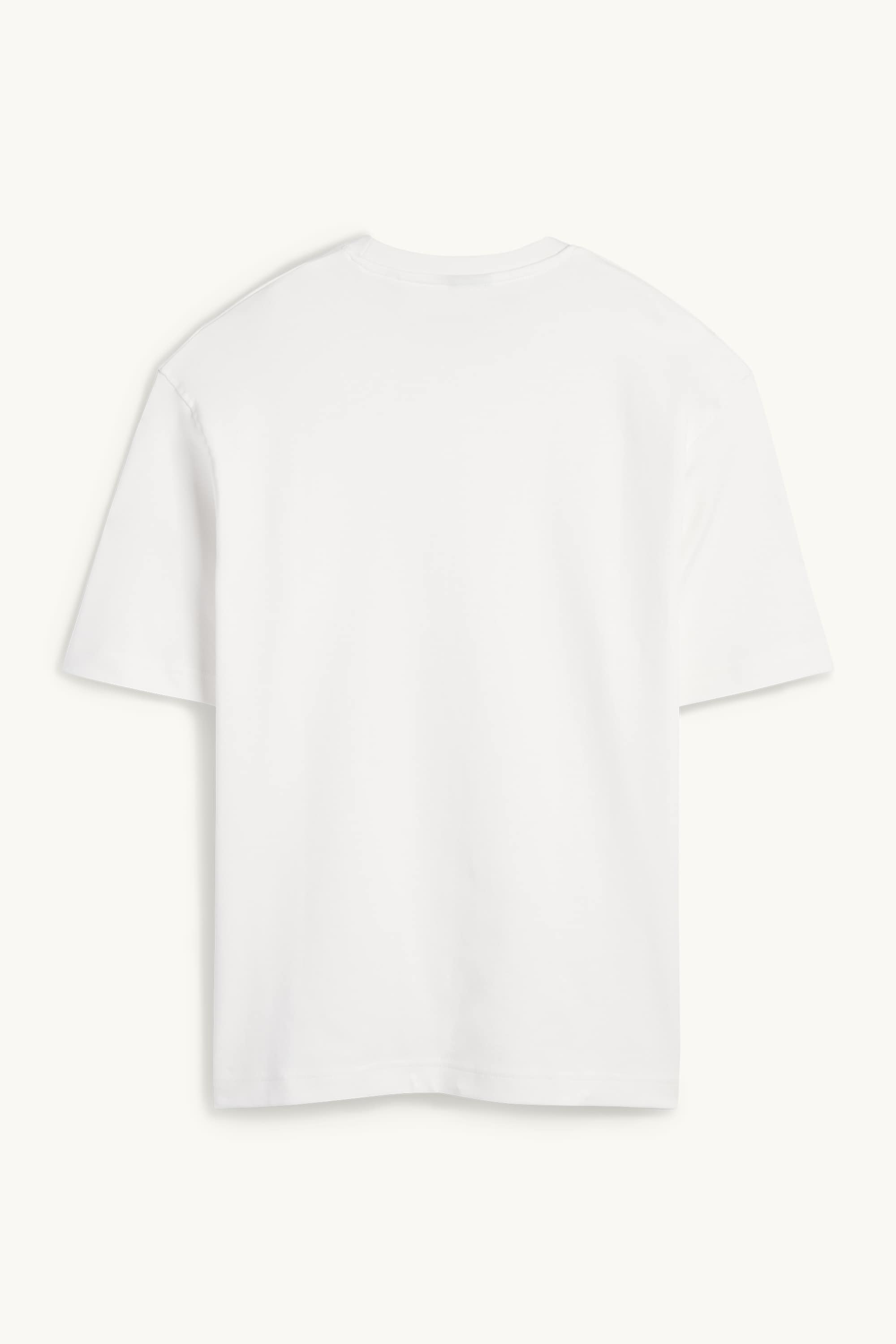 T-shirt - relaxed fit white (1)