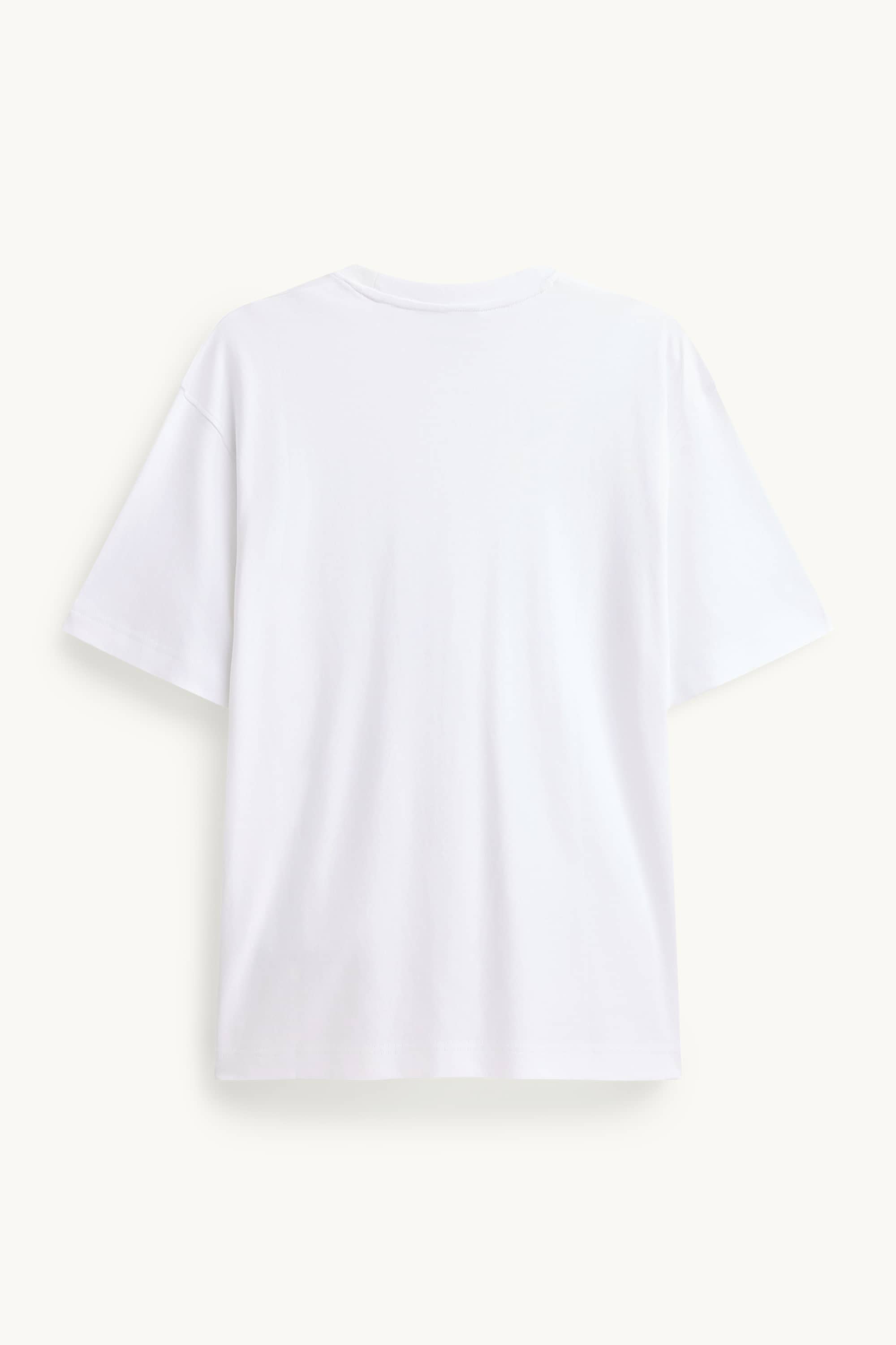 T-shirt - relaxed fit white (17)