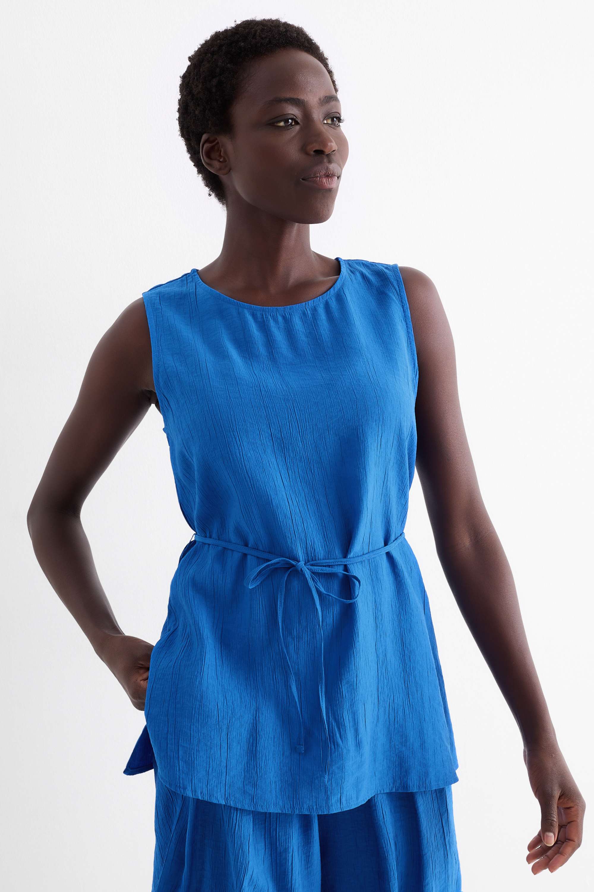 Blouse top blue
