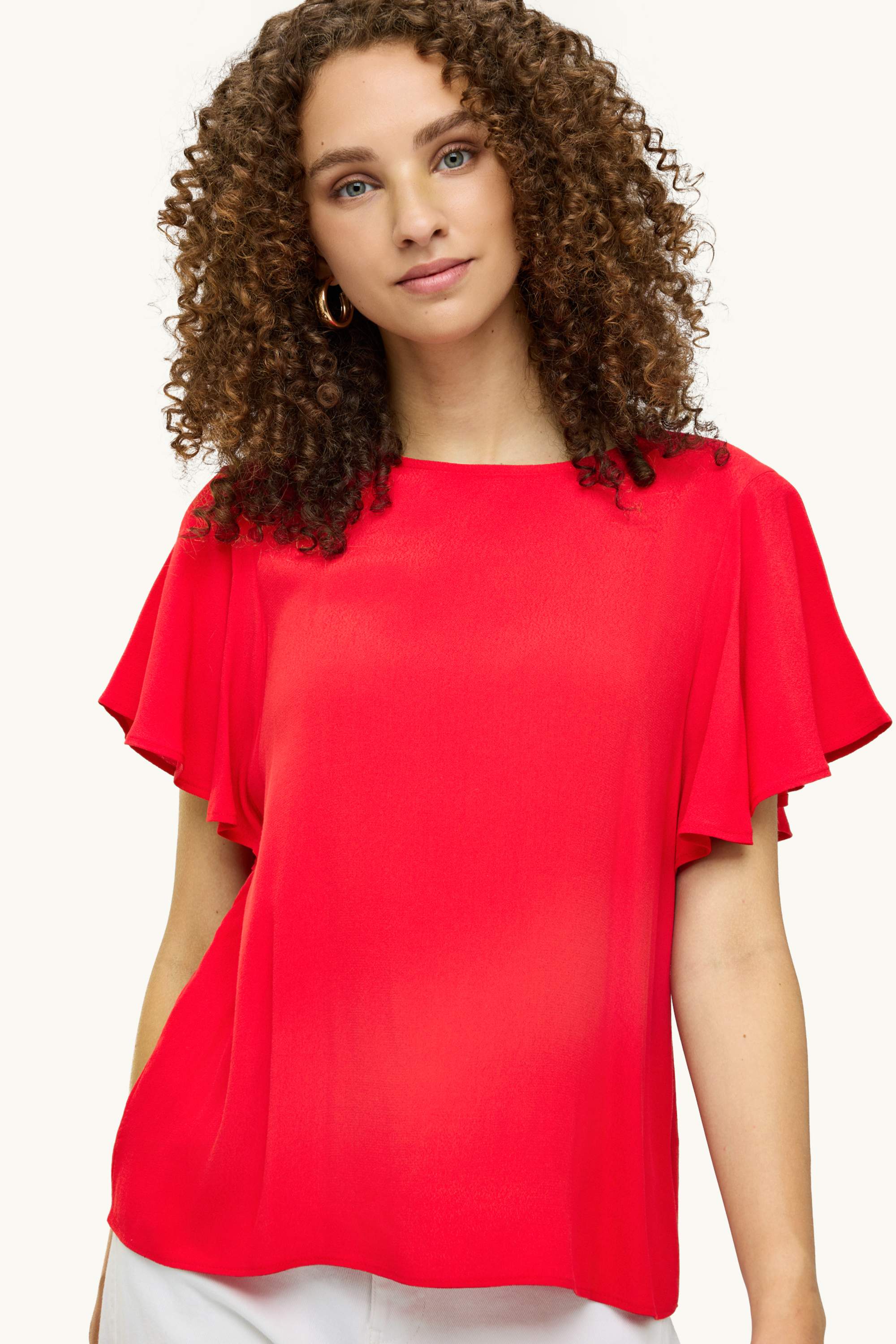 Blouse red
