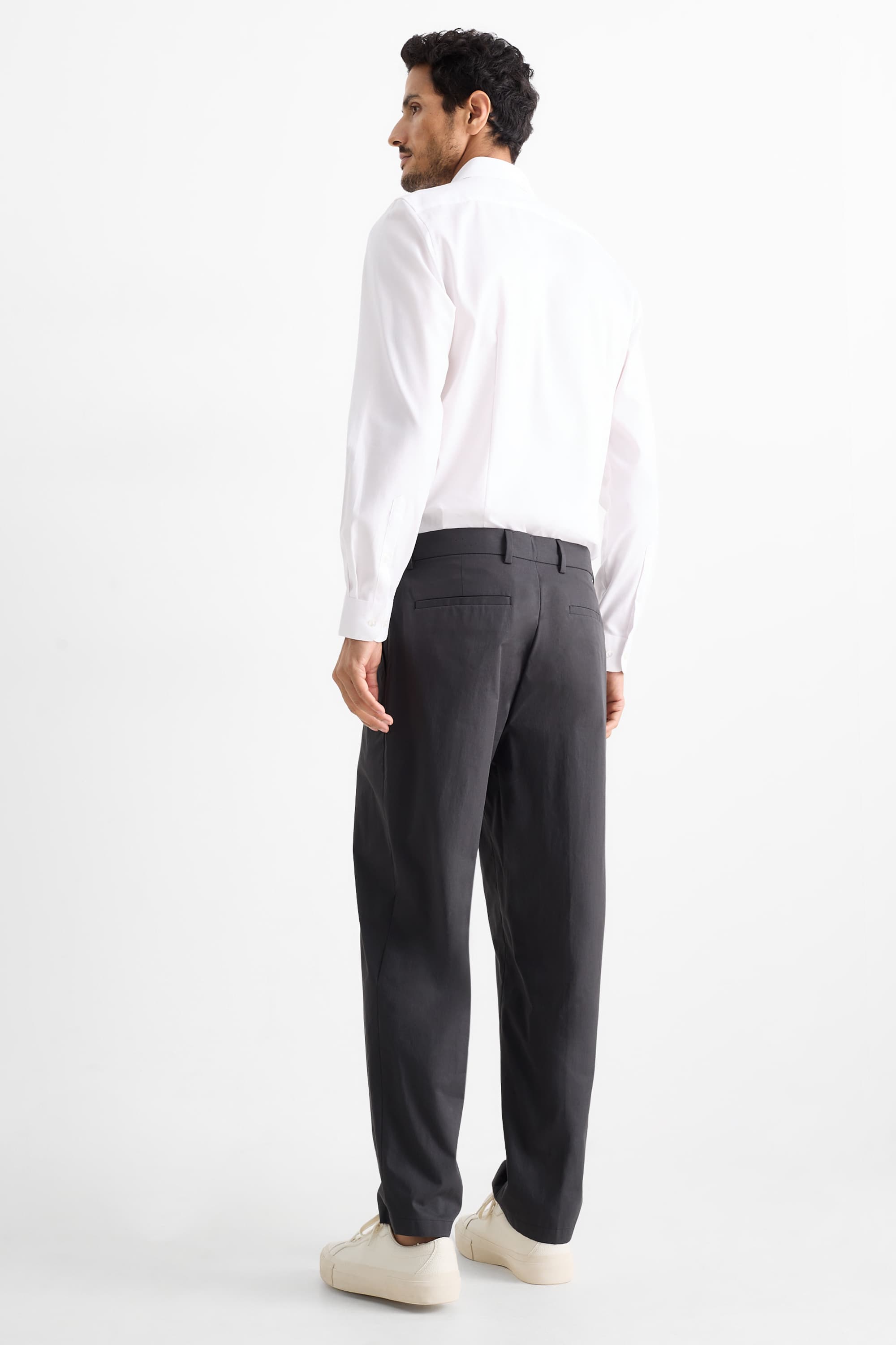 Mix & match suit trousers - regular fit dark gray