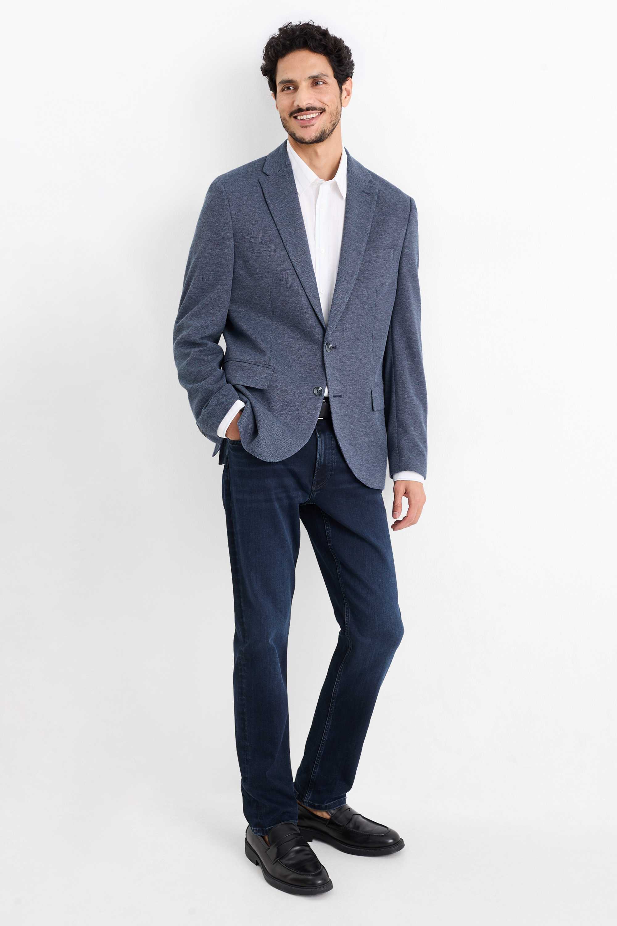 Mix & match tailored jacket - slim fit dark blue