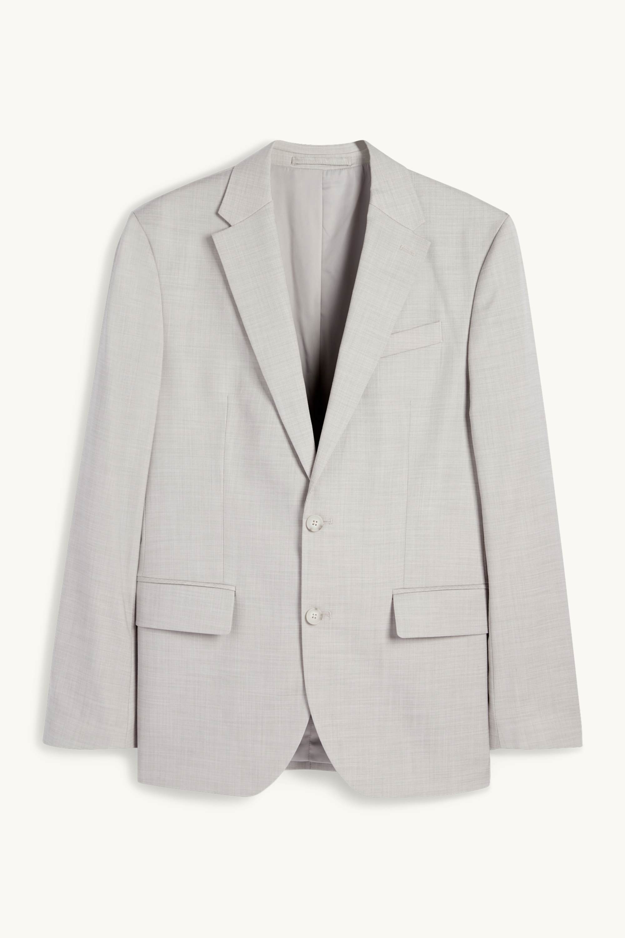 Mix & match tailored jacket - regular fit - Flex light gray