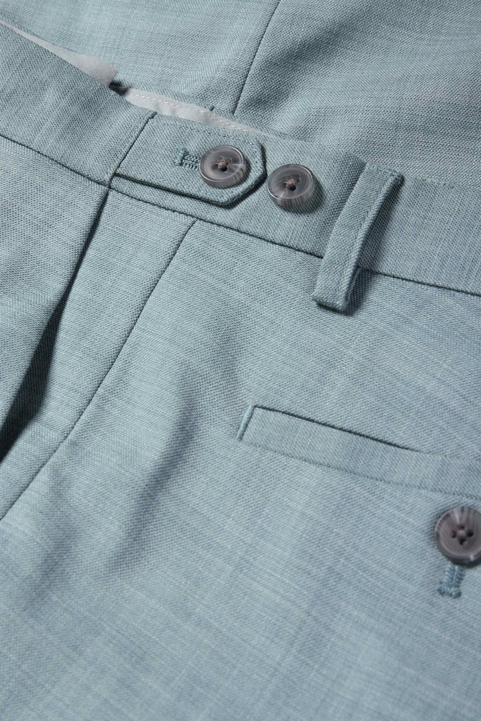 Mix & match suit trousers - regular fit - Flex turquoise