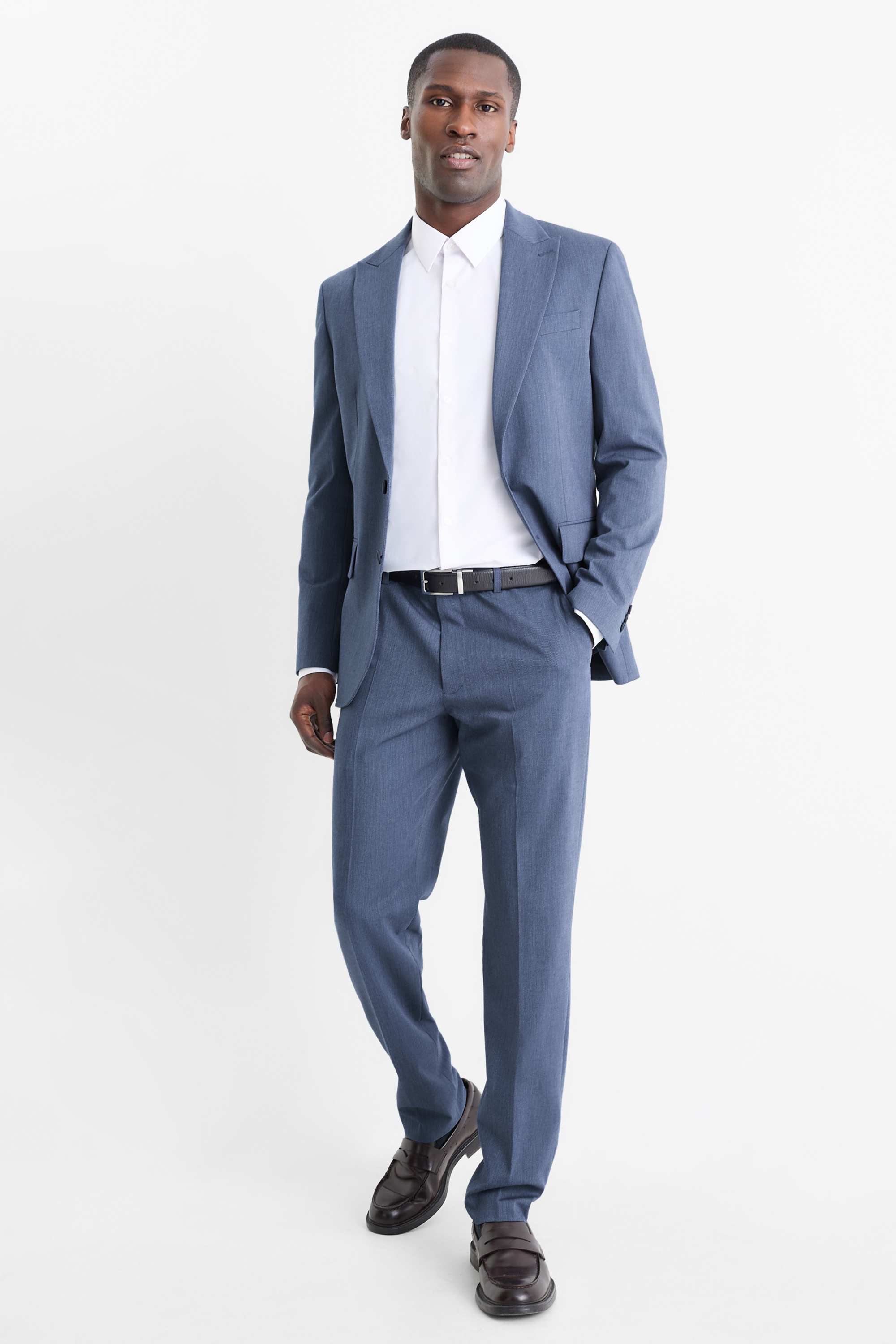Mix & match tailored jacket - slim fit - Flex blue