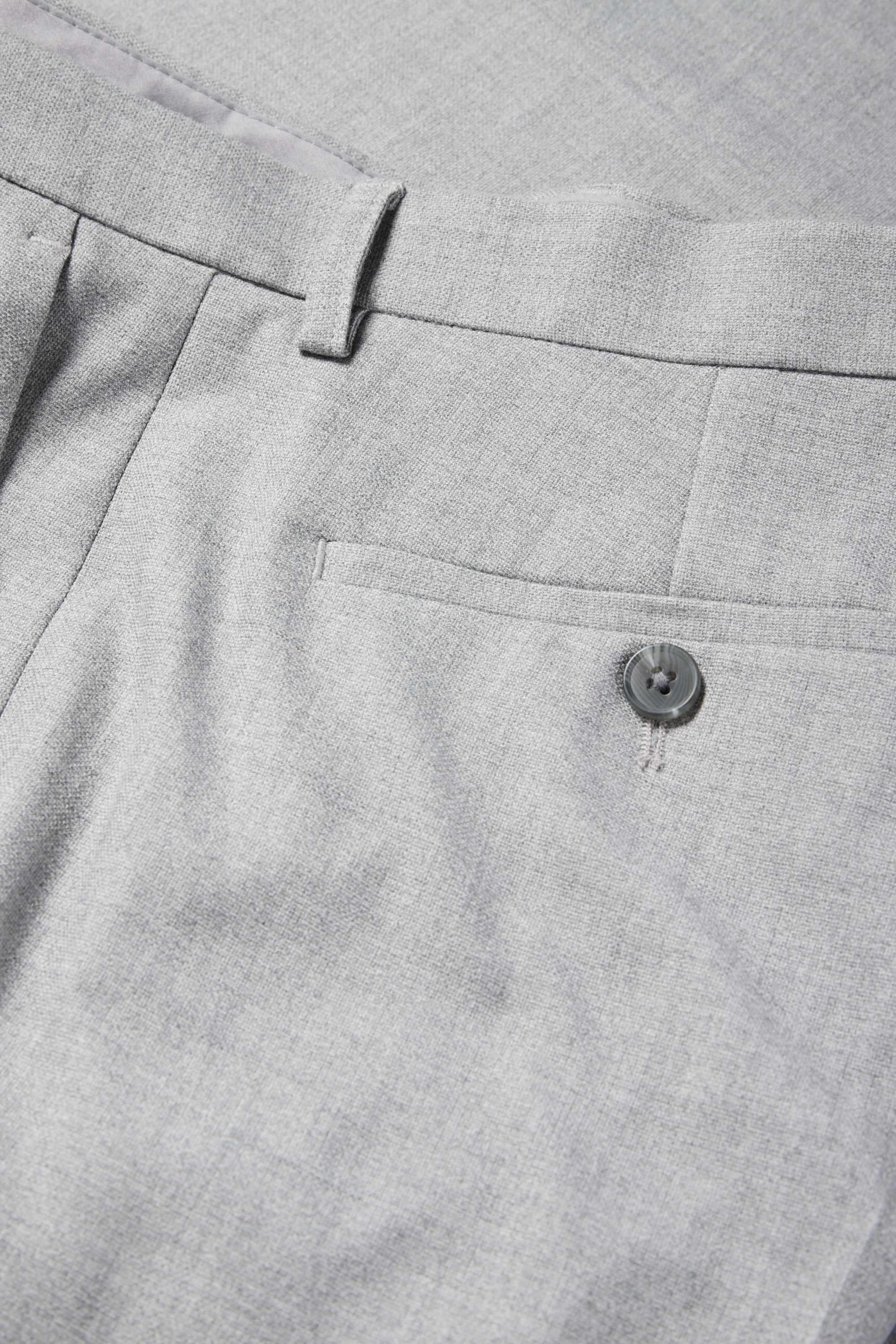 Mix & match suit trousers - regular fit - Flex light gray