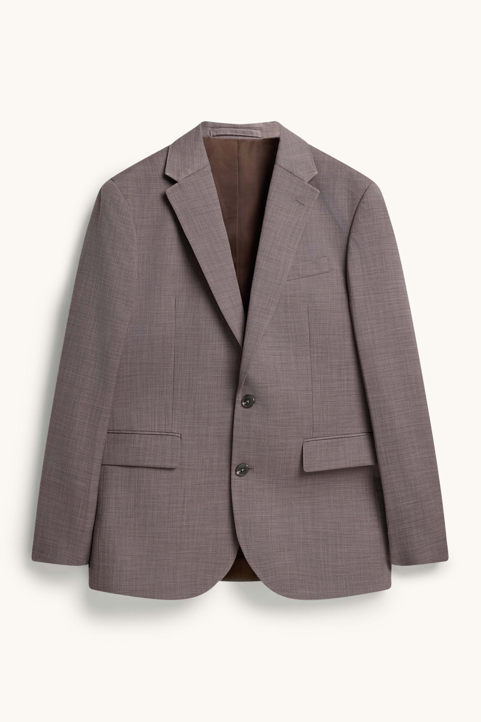 Mix & match tailored jacket - regular fit - stretch brown