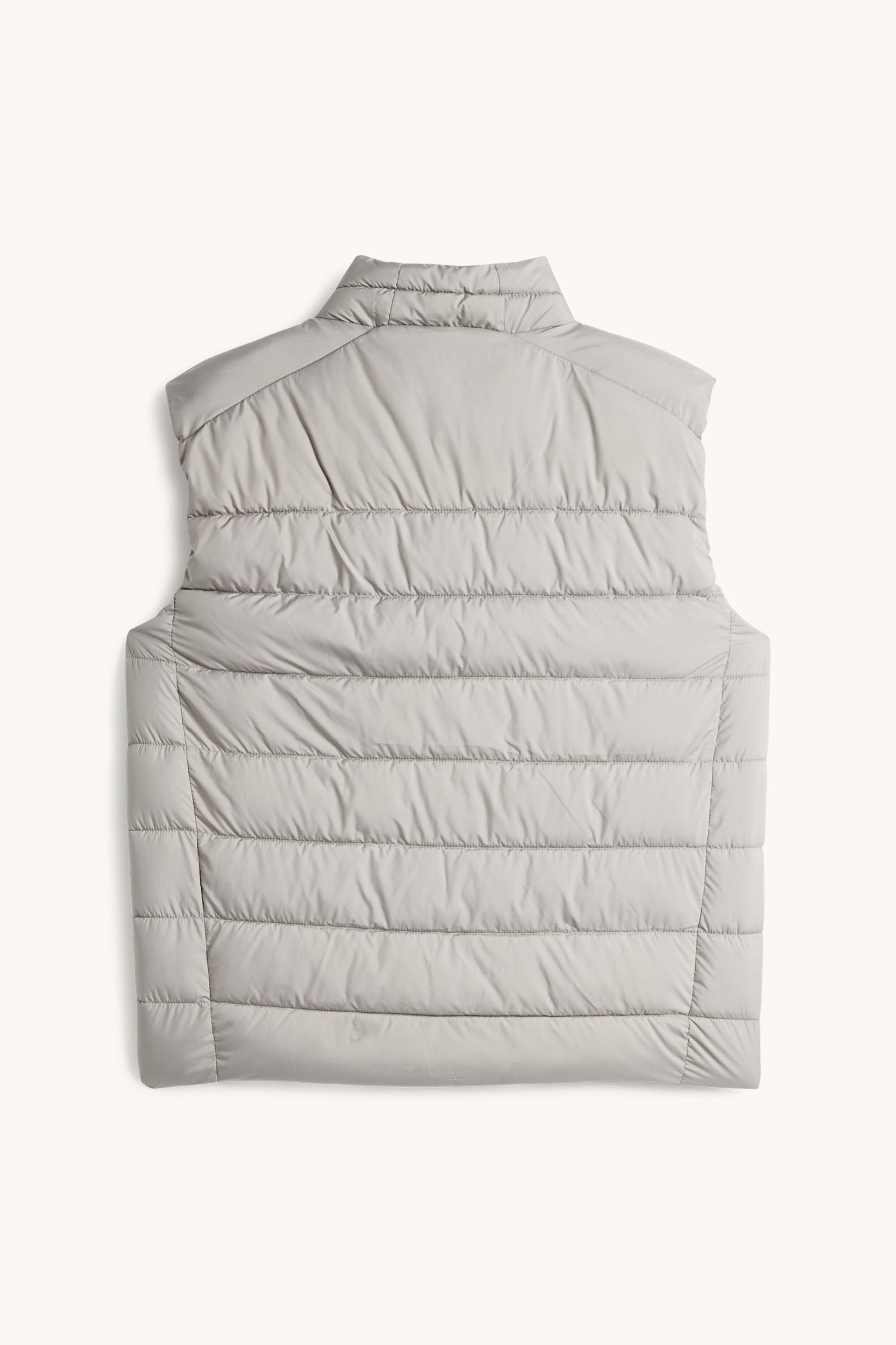 Quilted gilet gray