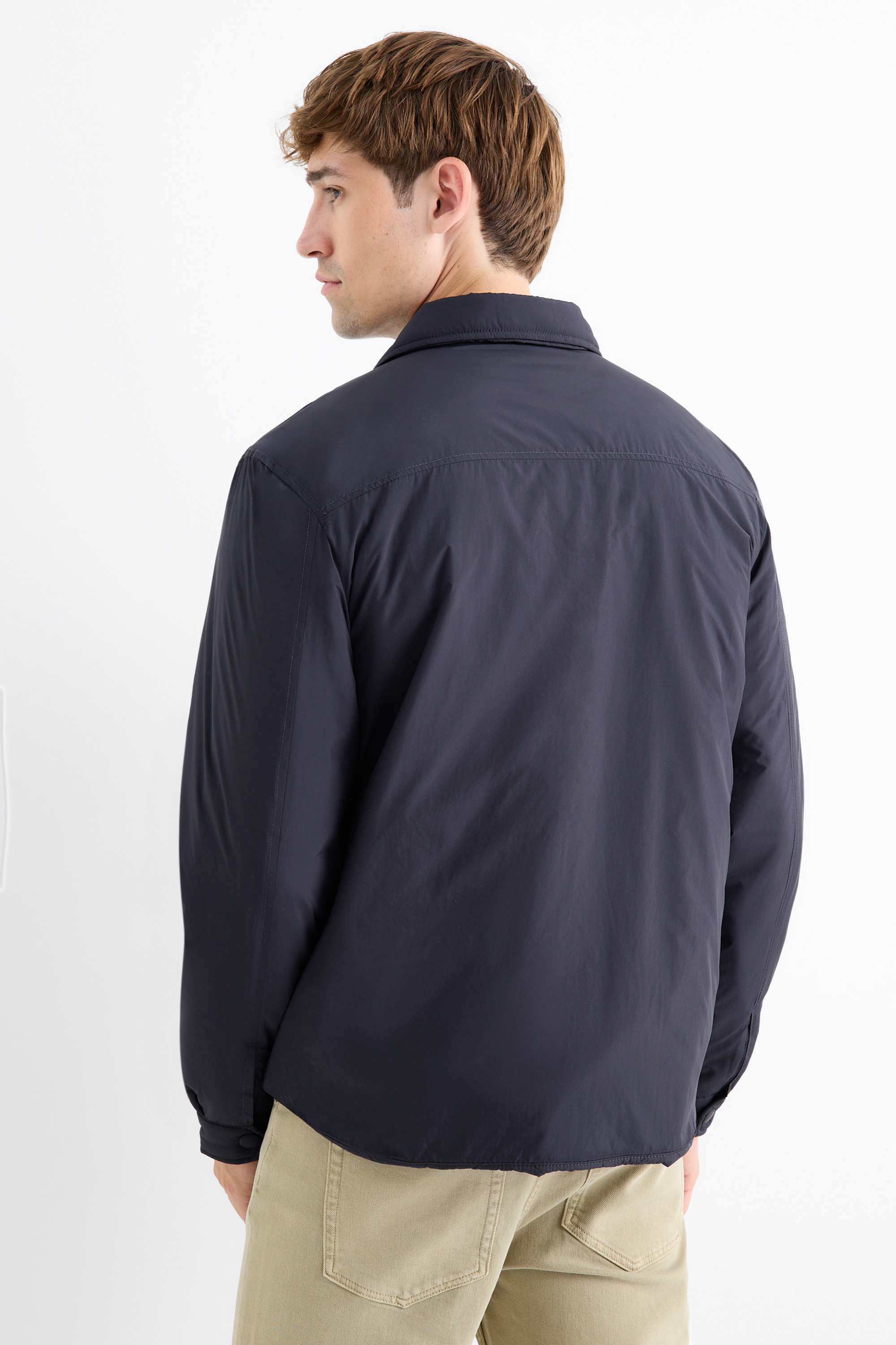 Jacket - lined dark blue