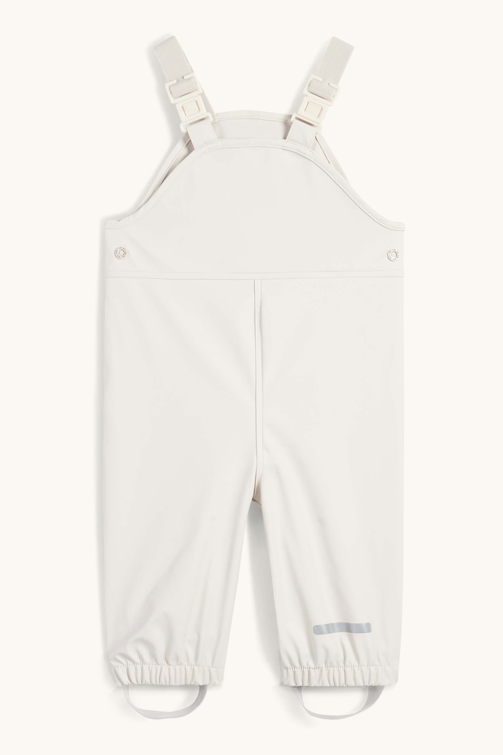 Baby waterproof trousers - waterproof light beige