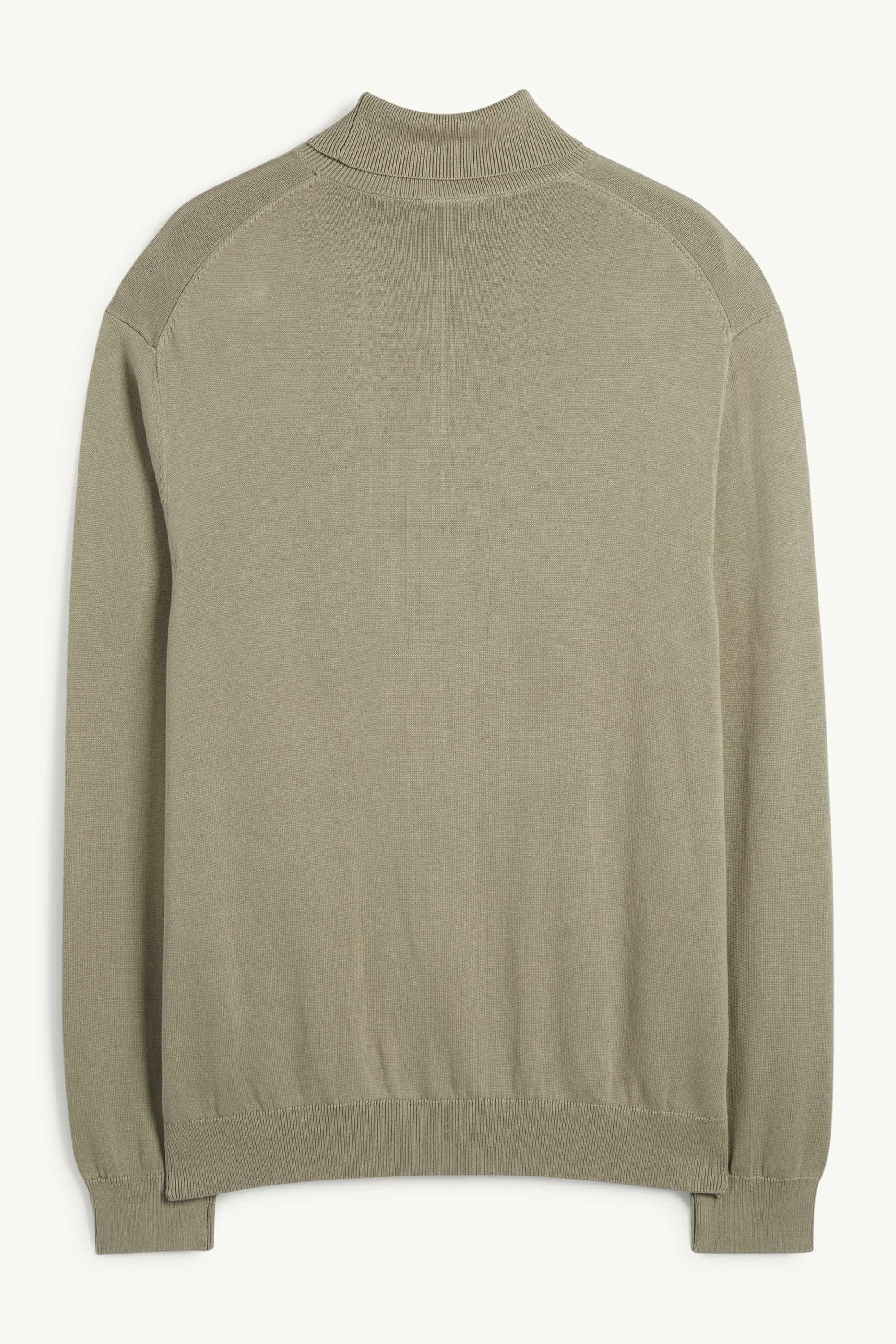 Turtleneck jumper khaki