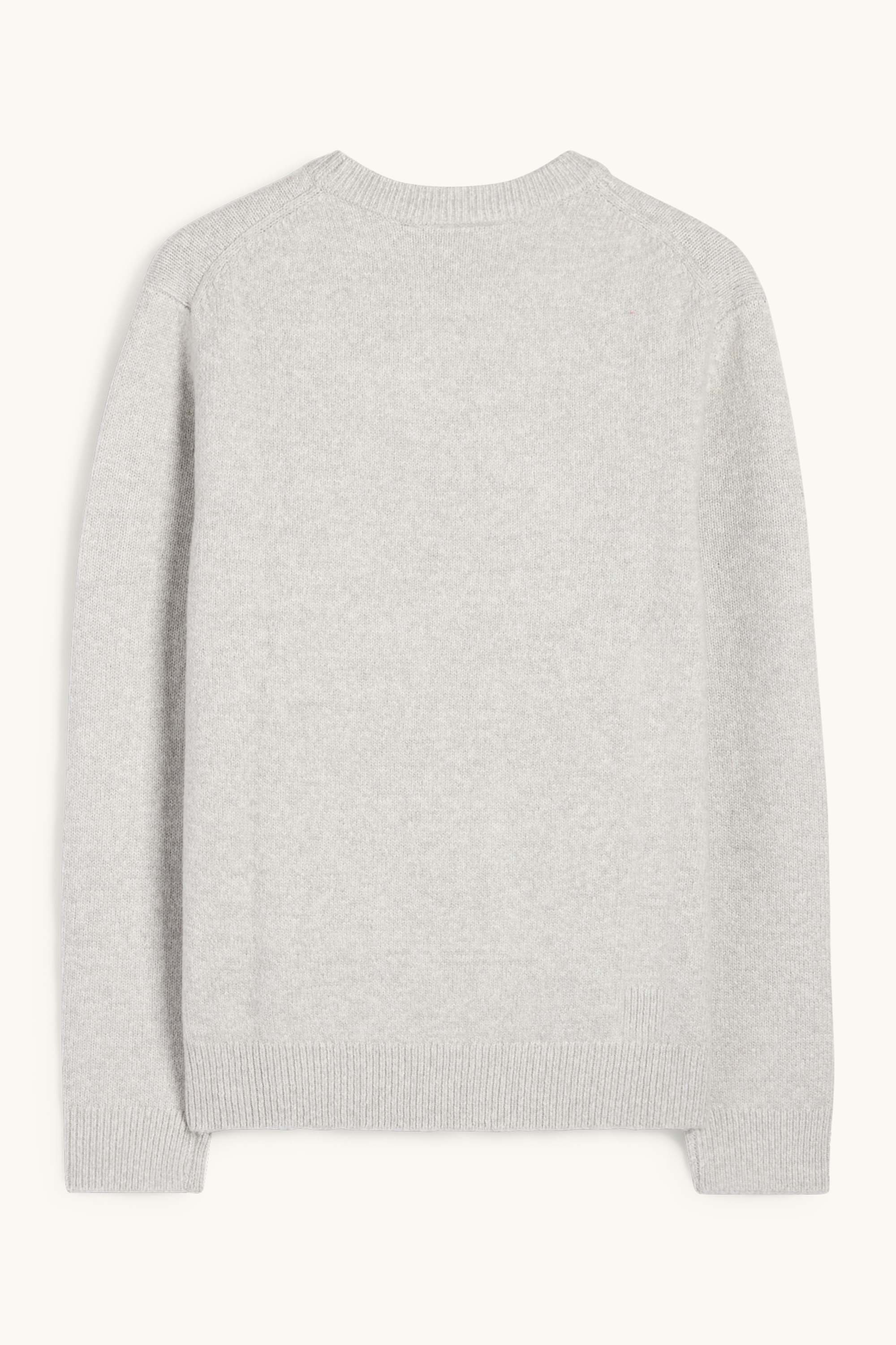 Jumper light gray-melange (1)
