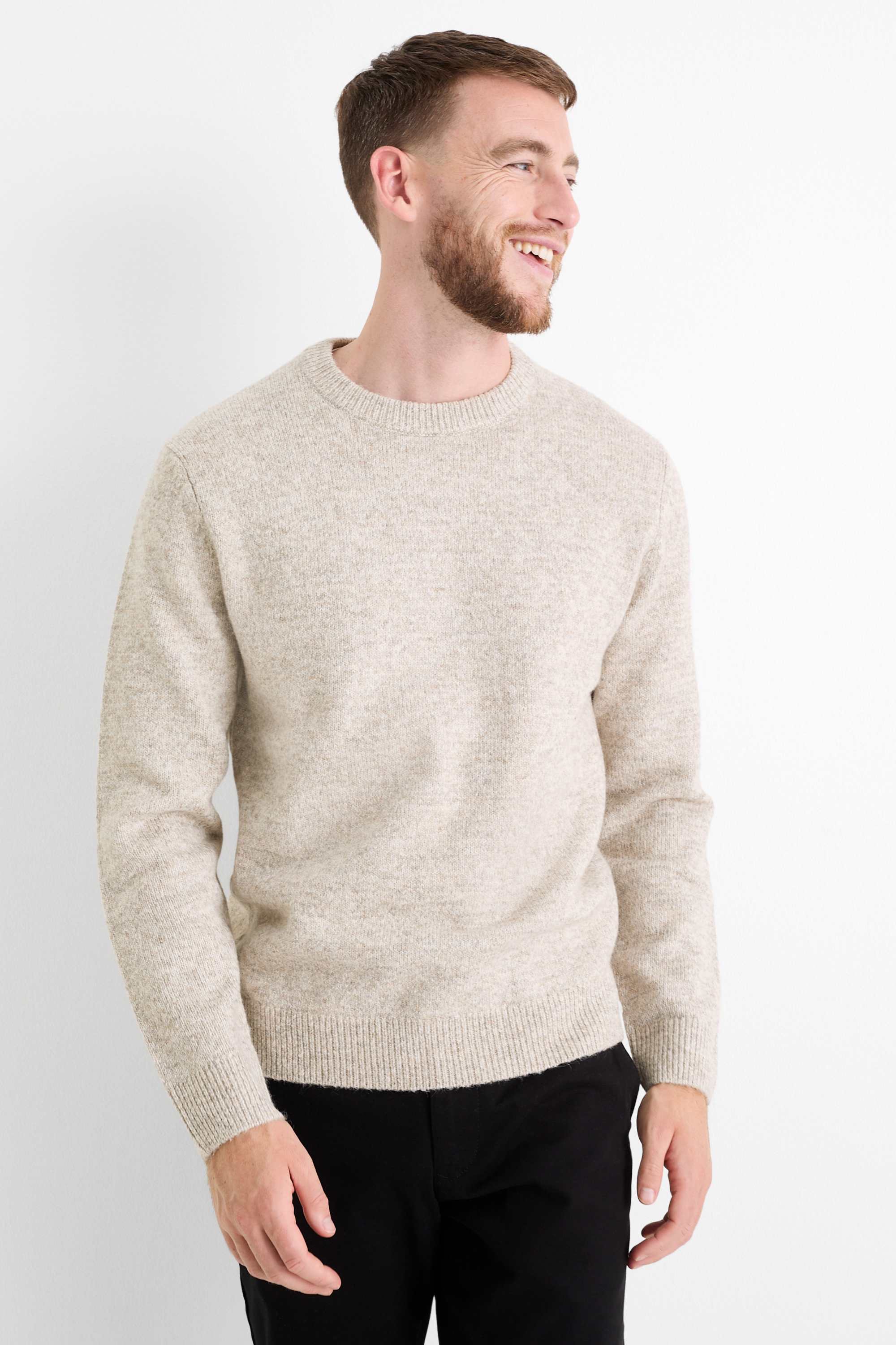 Jumper light gray-melange (3)