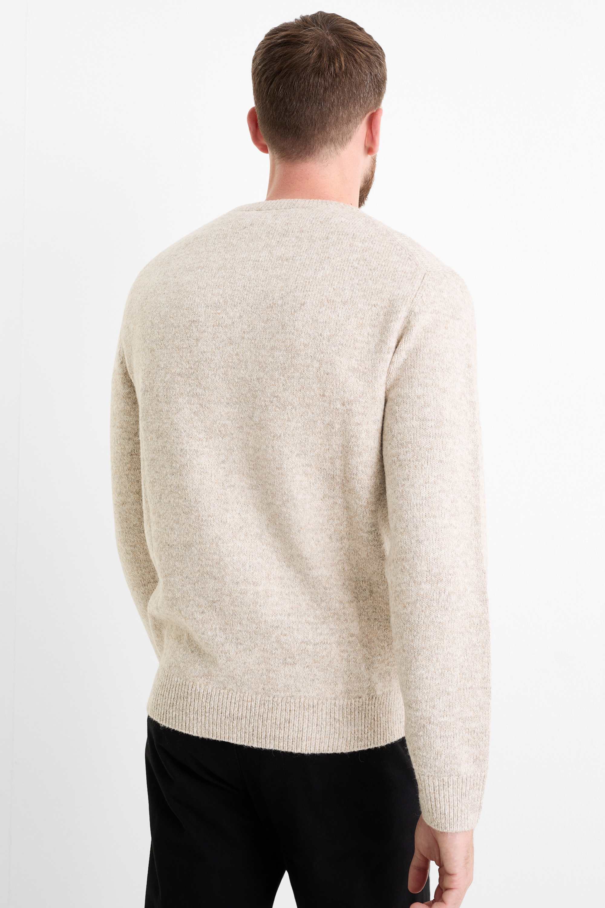 Jumper light gray-melange (3)