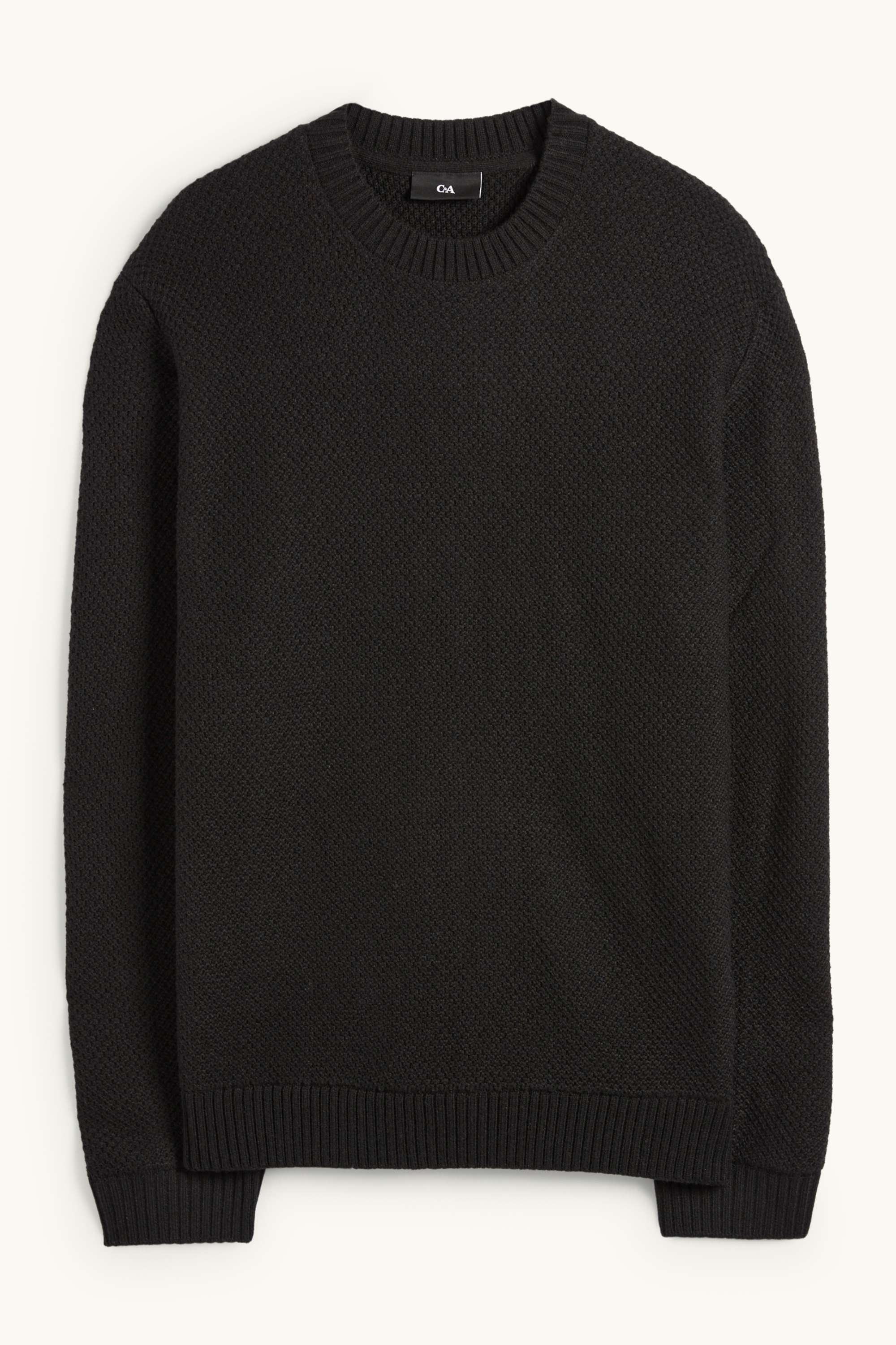 Jumper - textured black