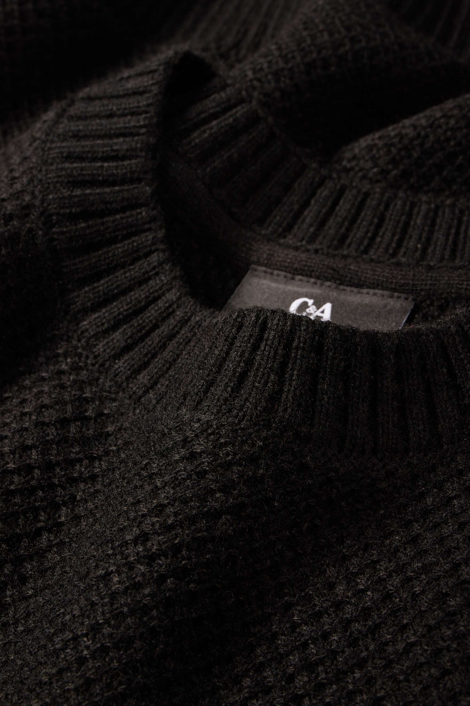 Jumper - textured black