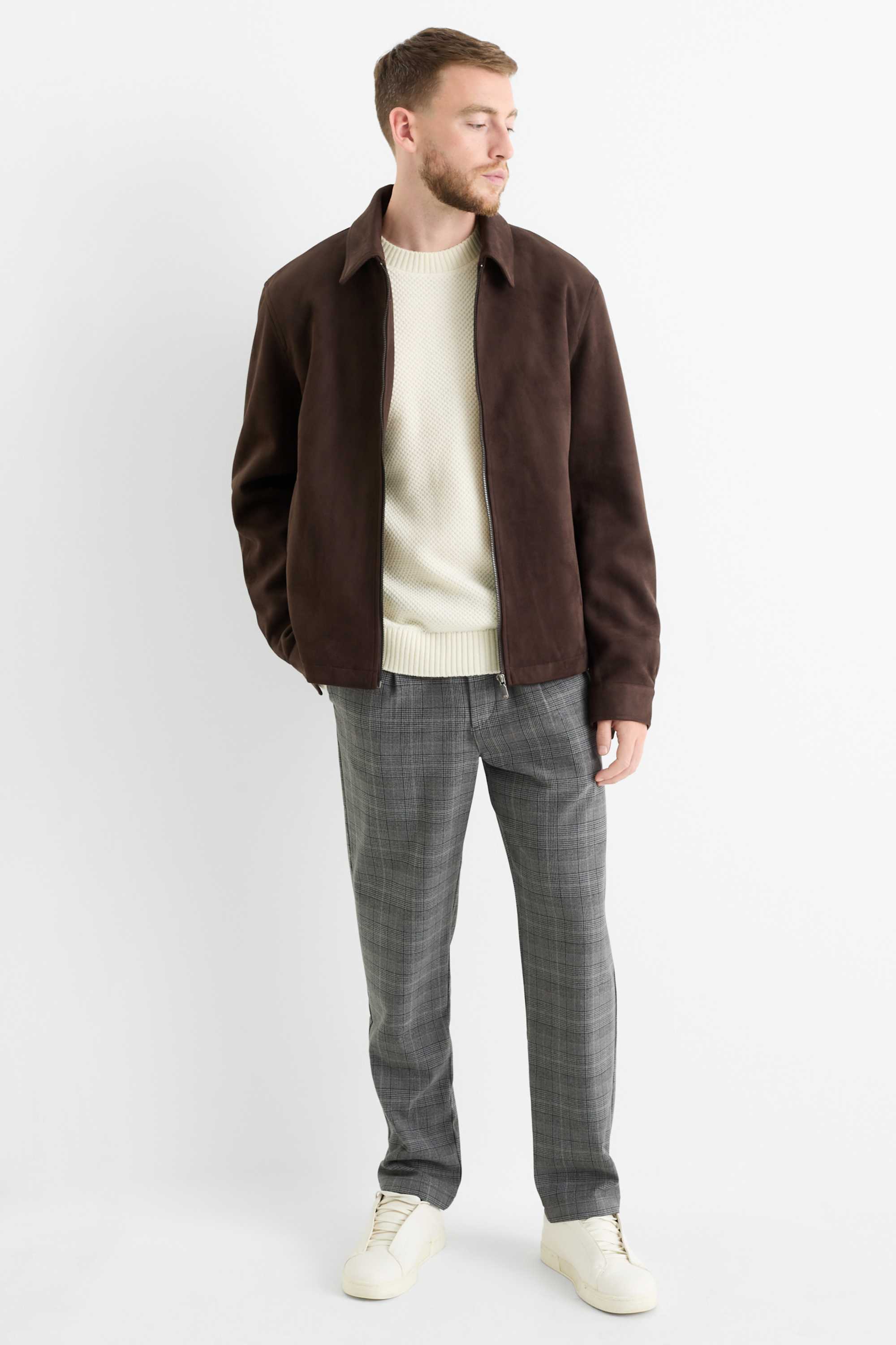 Jumper - textured creme