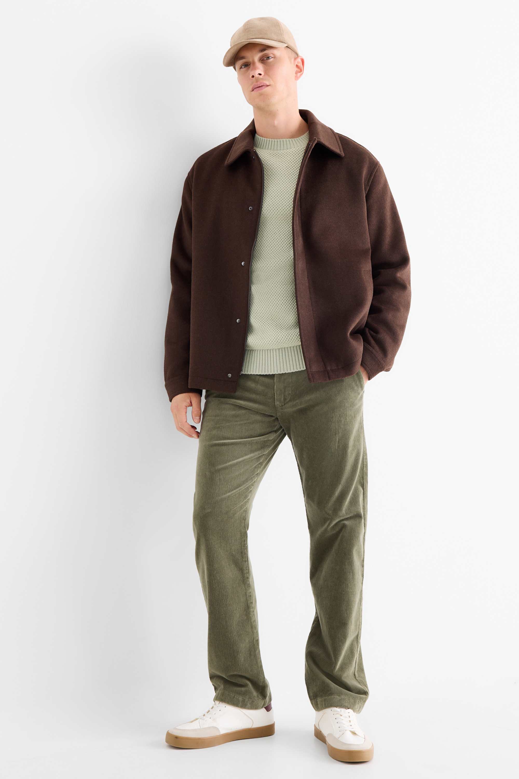 Jumper - textured mint green (7)