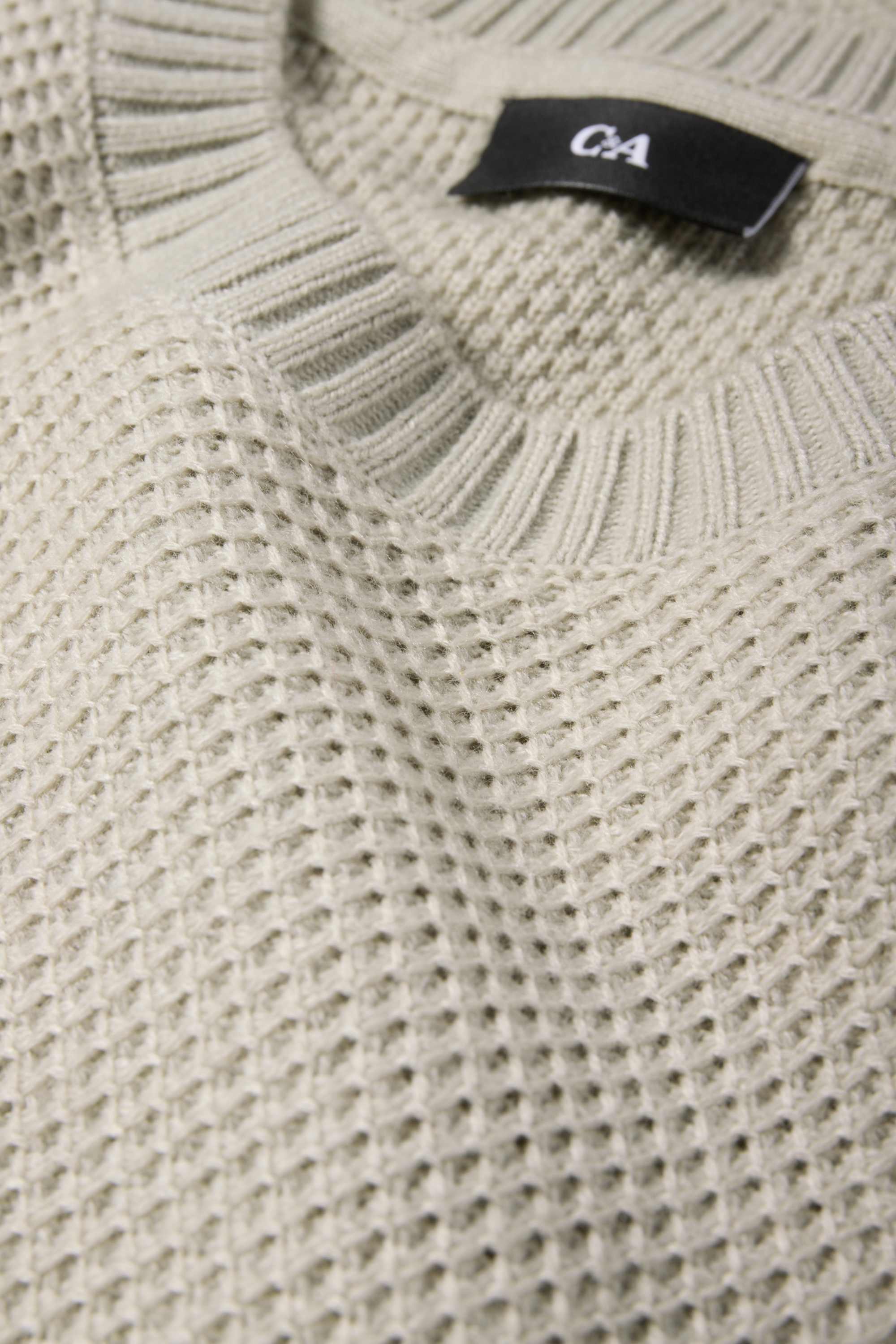Jumper - textured mint green (7)