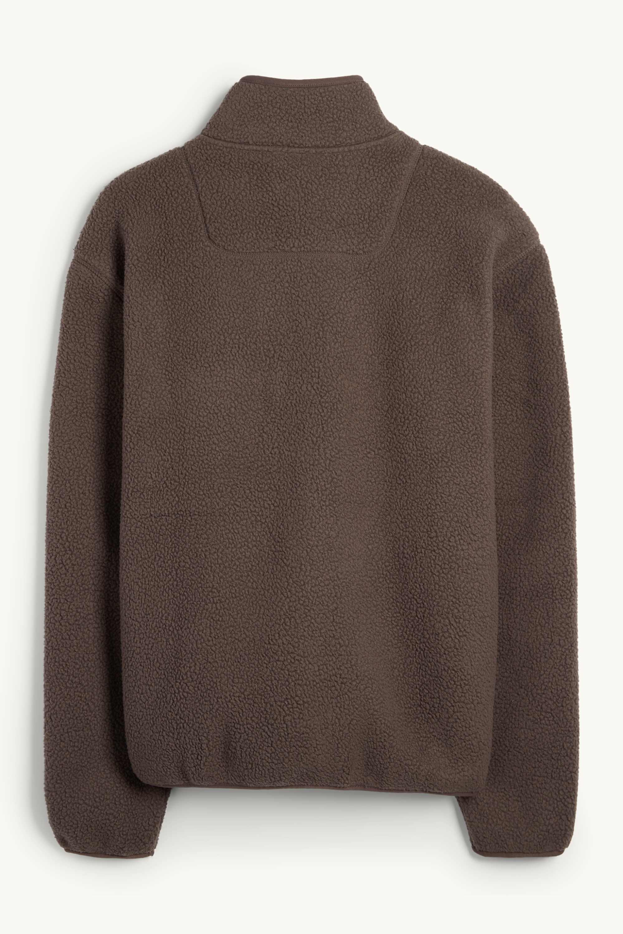 Fleece jacket brown