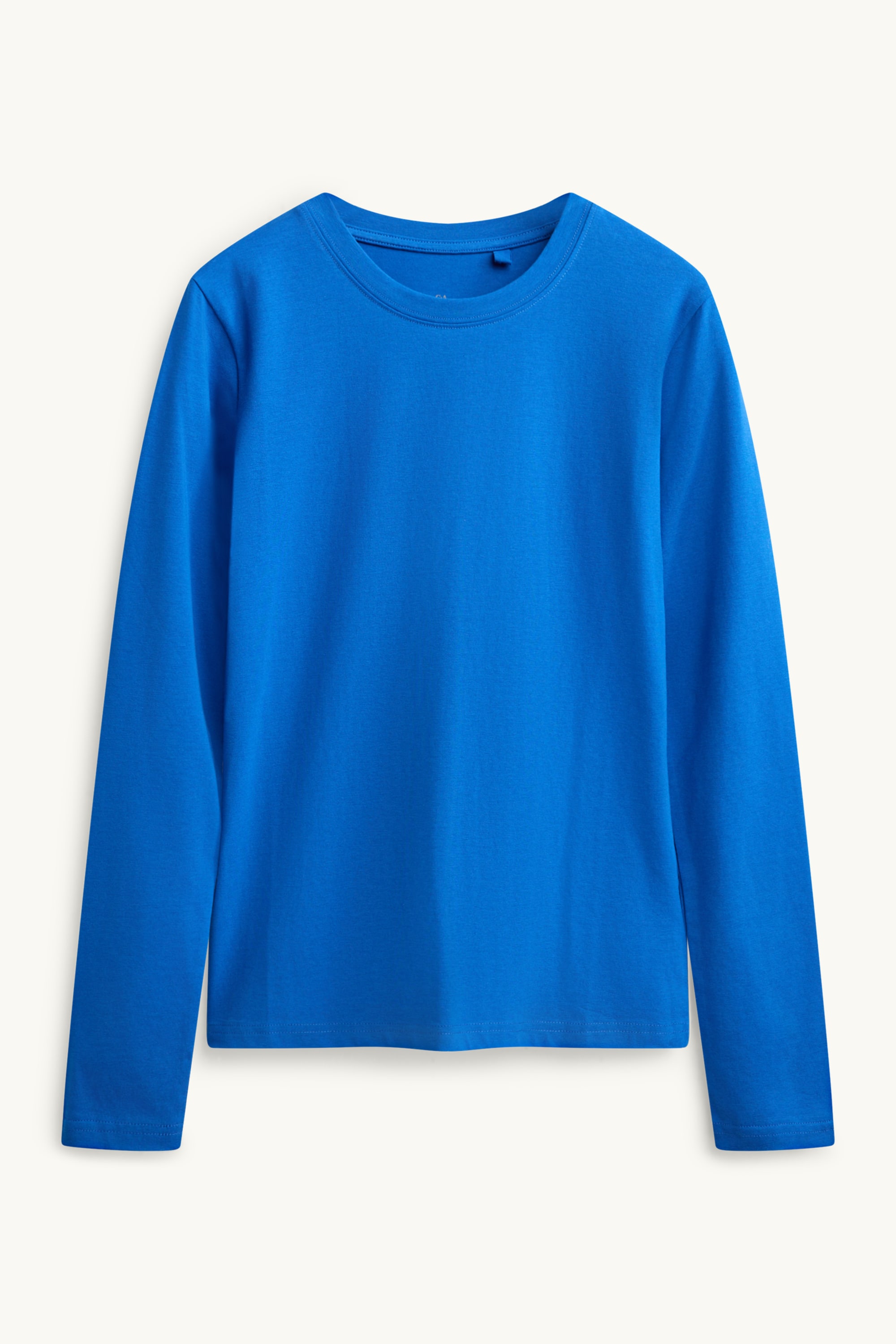 Long sleeve top - slim fit blue