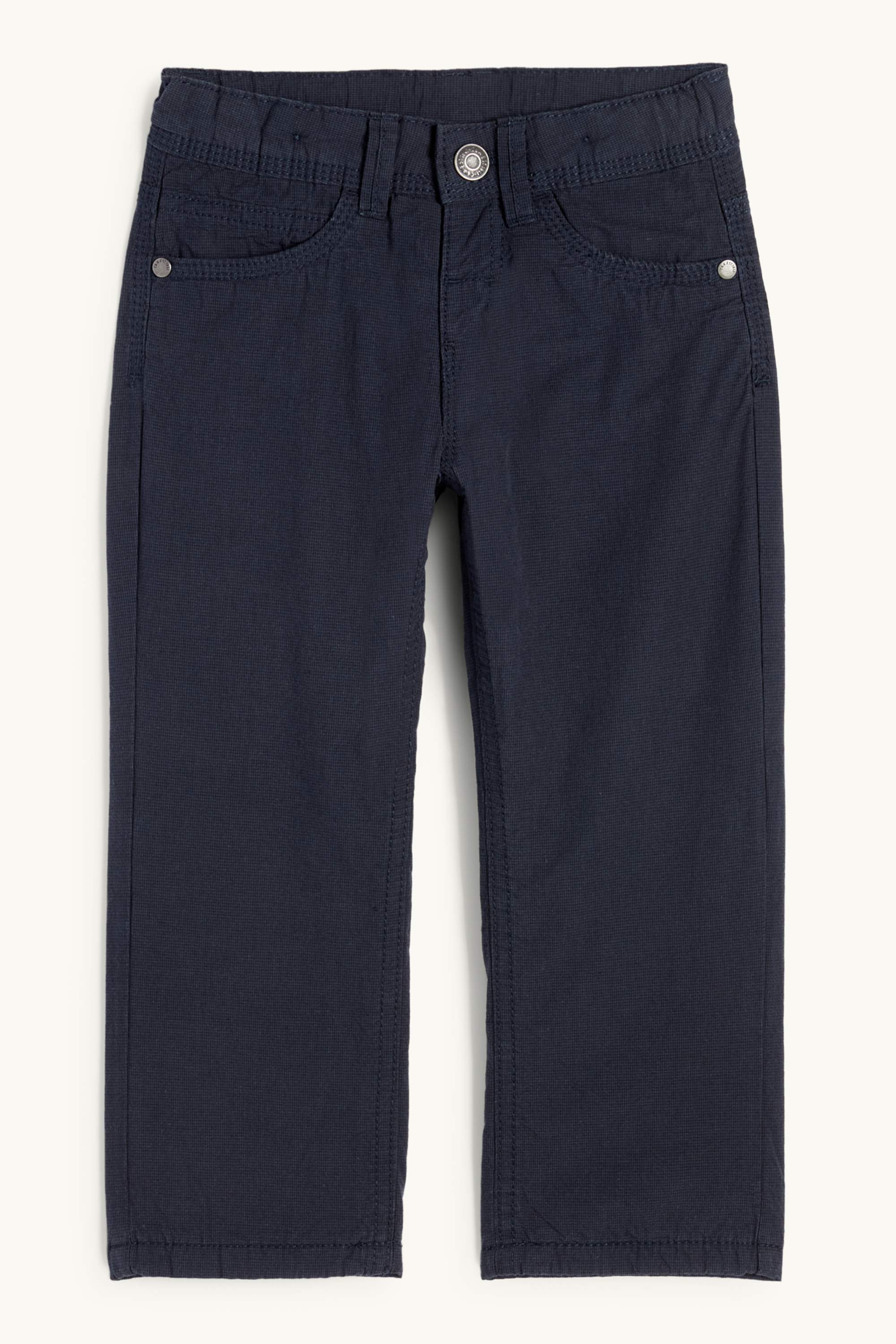 Thermal trousers - textured dark blue