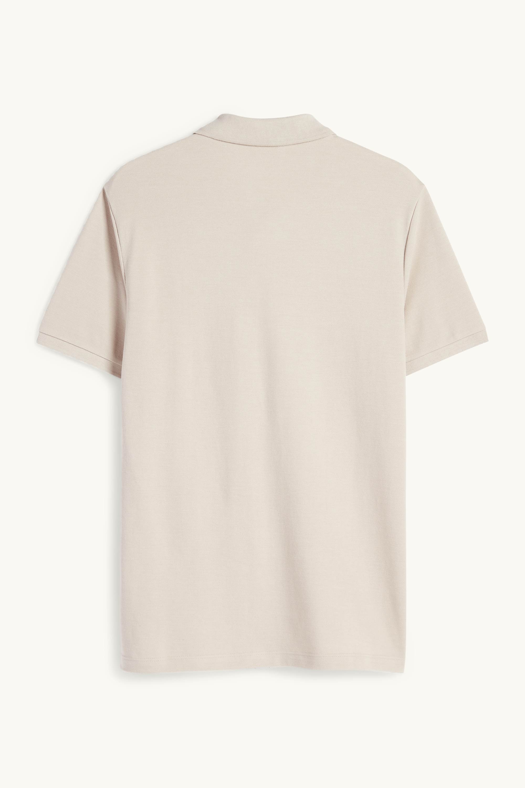 Polo shirt - regular fit beige