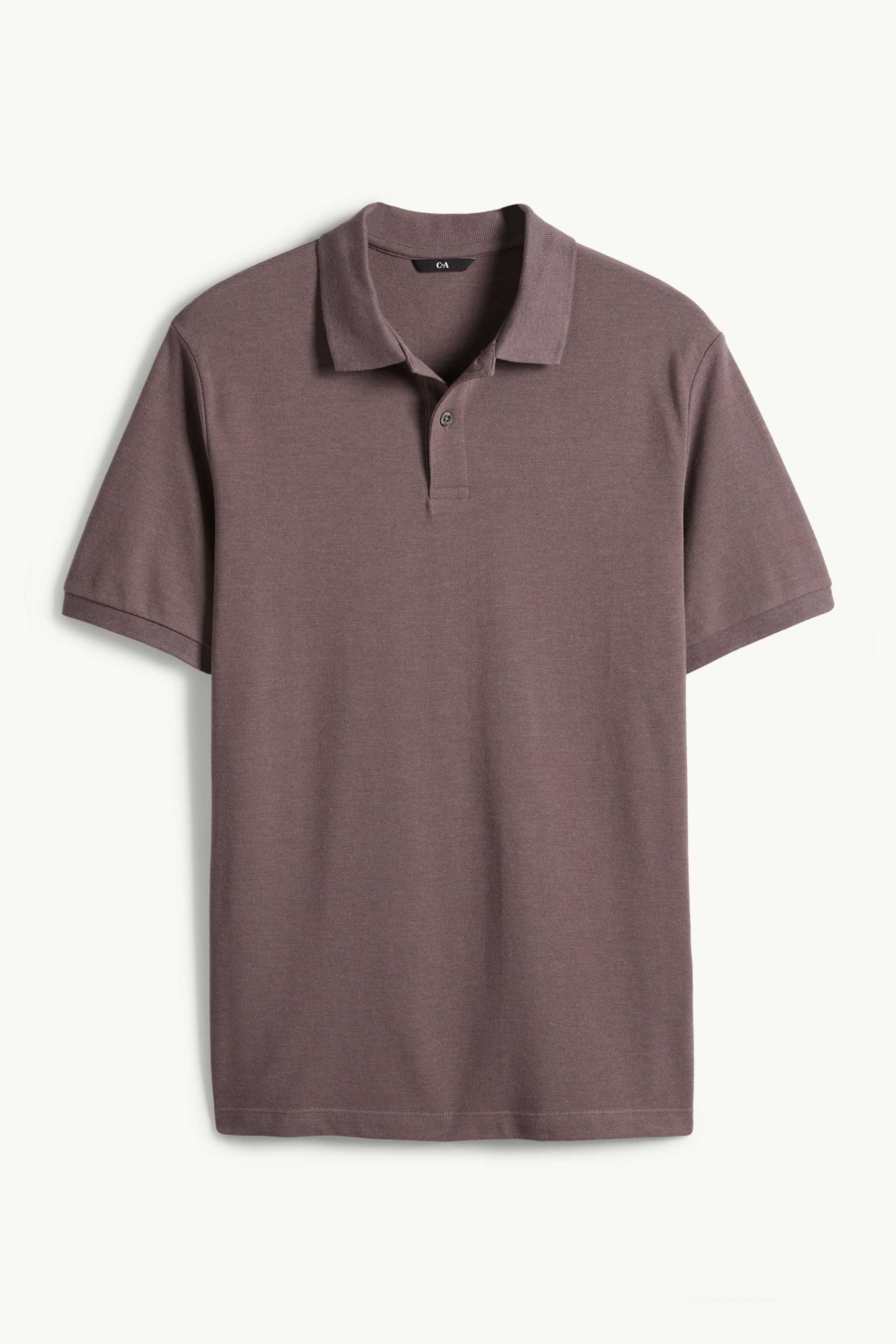 Polo shirt - regular fit brown
