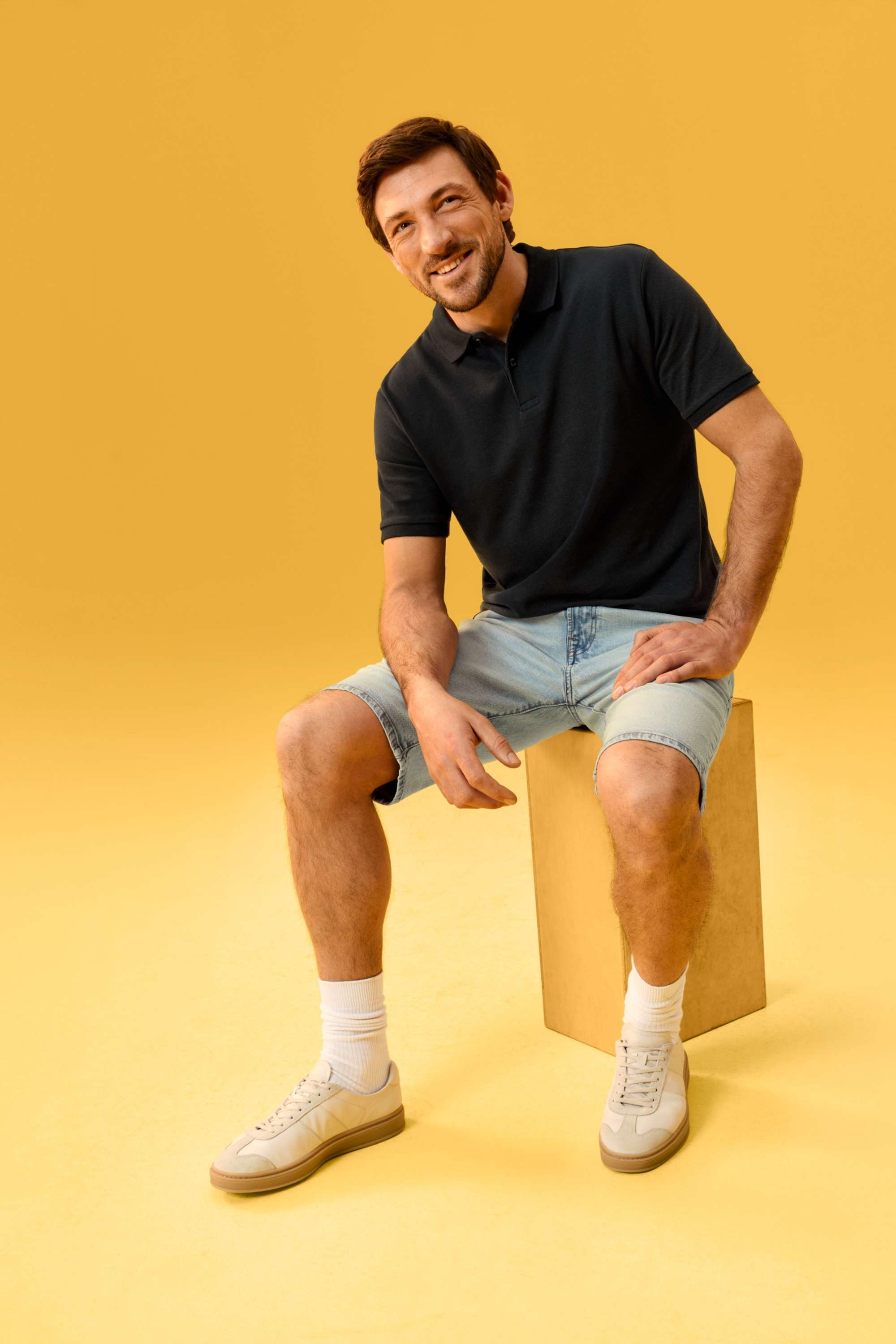 Polo shirt - regular fit black