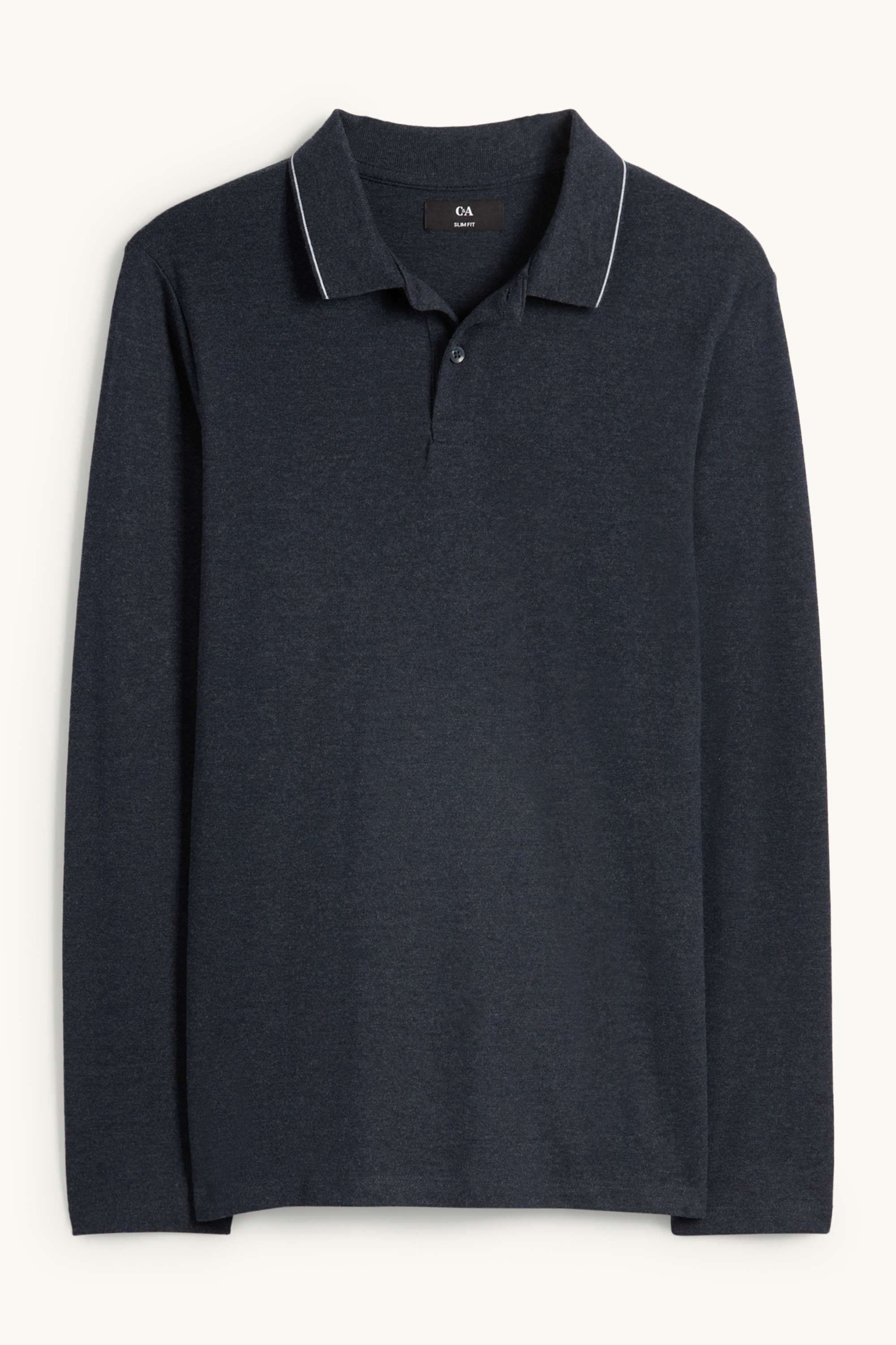 Polo shirt - slim fit dark blue