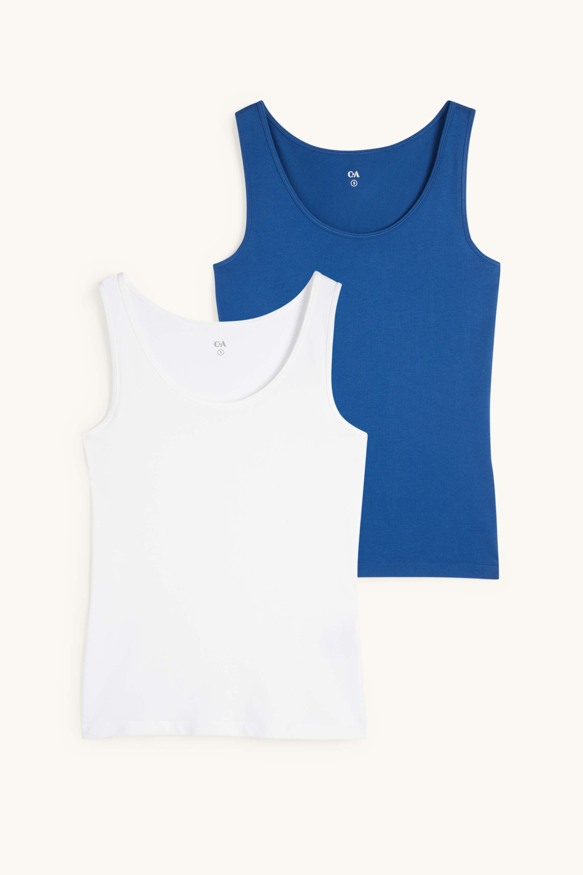 Multipack of 2 - top blue / white
