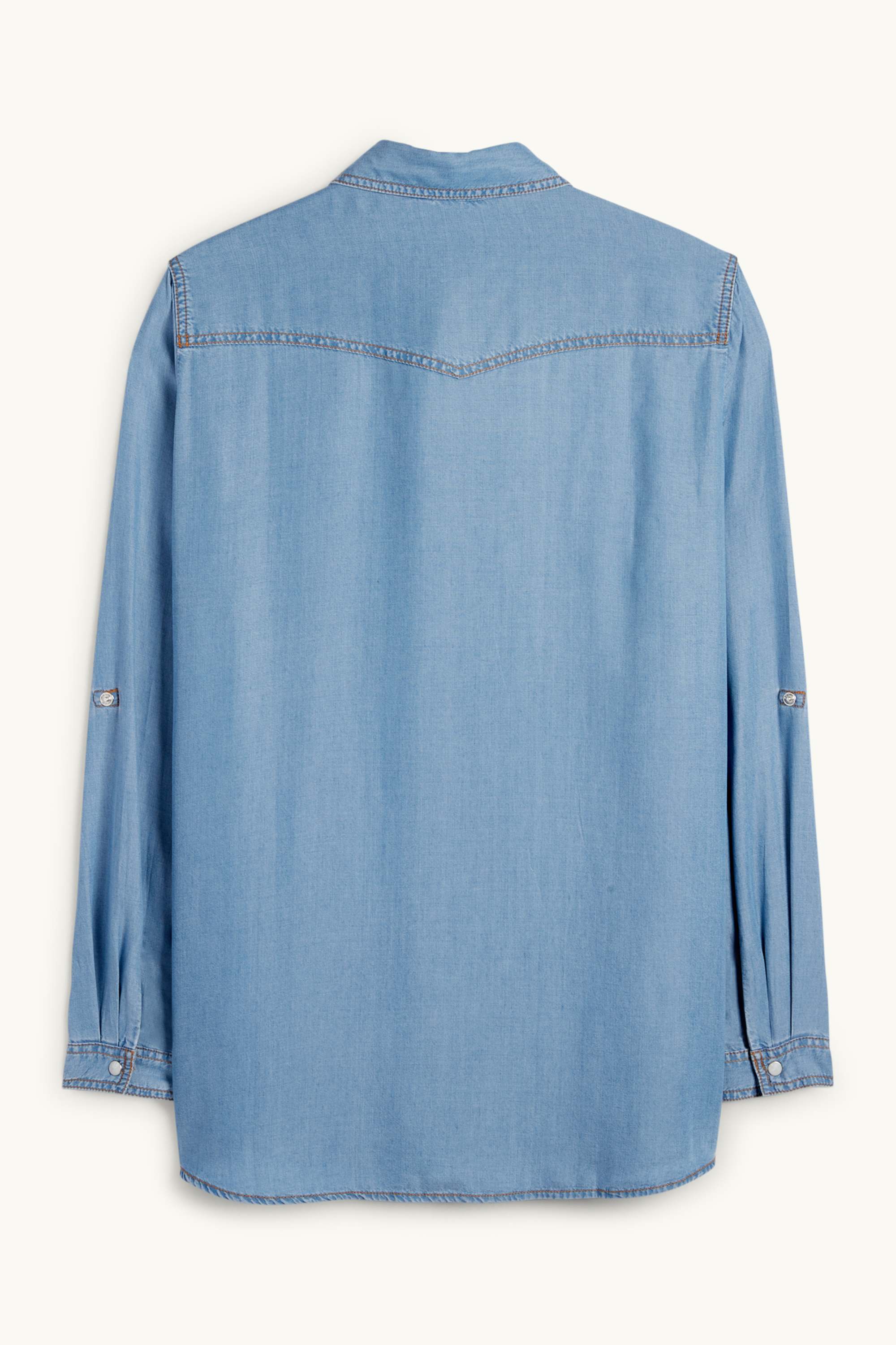 Denim blouse light blue