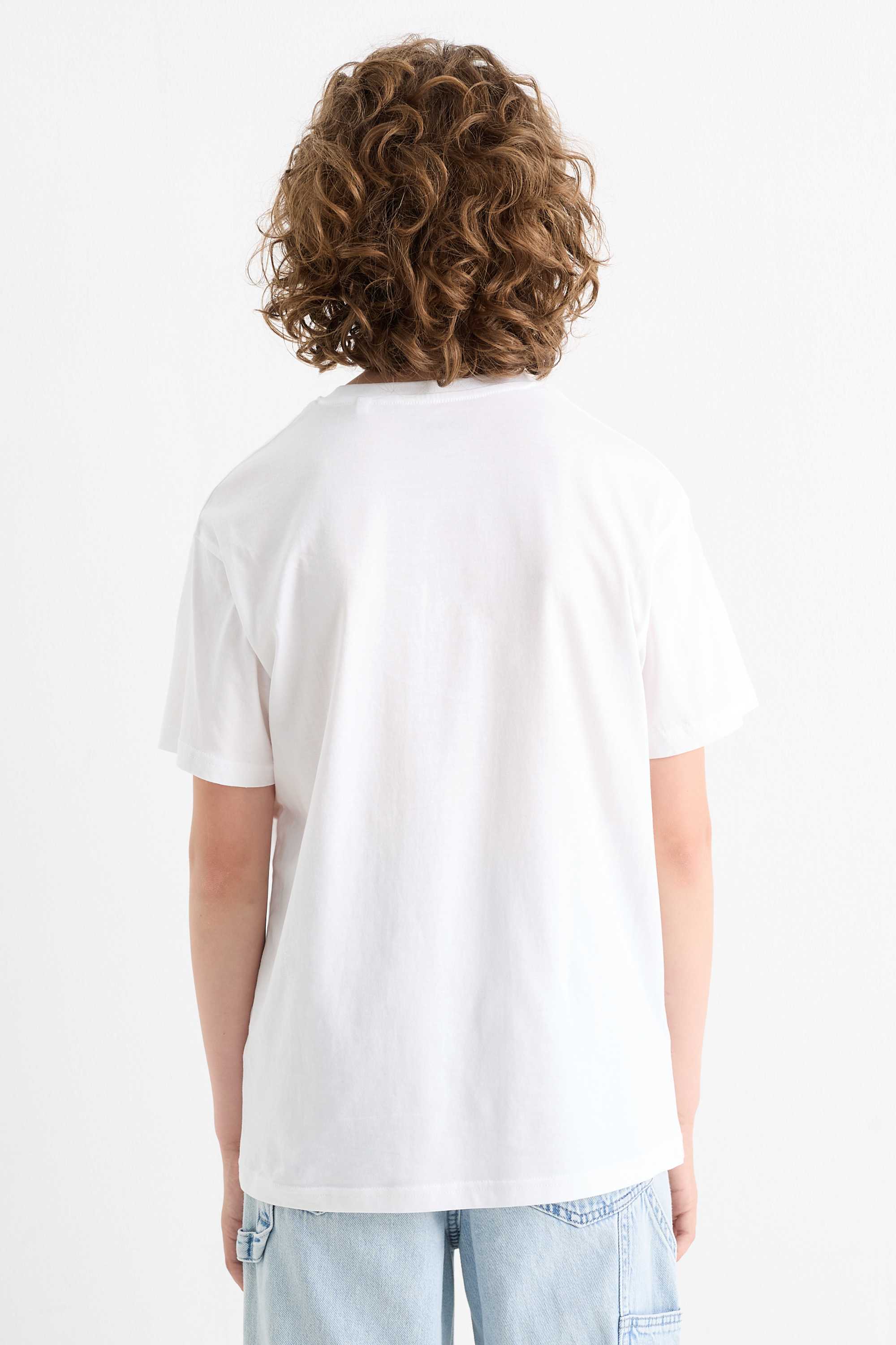 Oasis - short sleeve T-shirt white