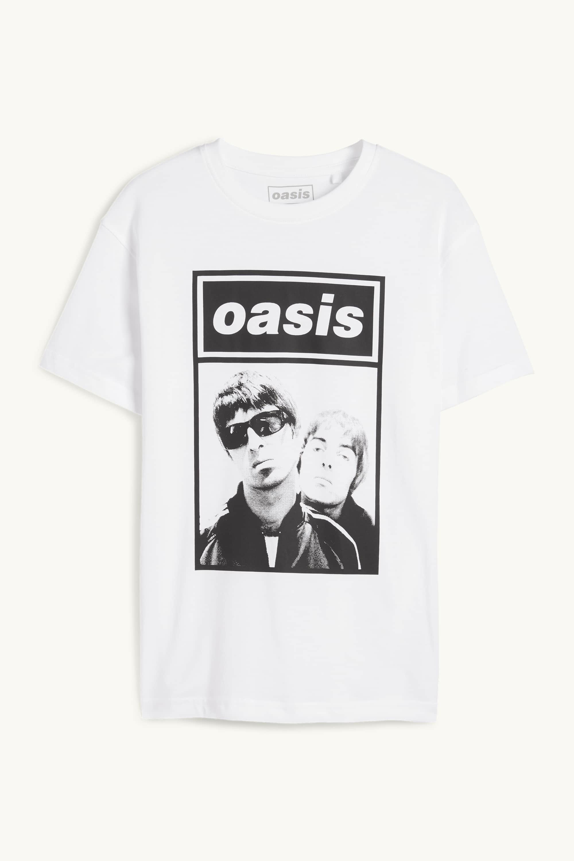 Oasis - short sleeve T-shirt white