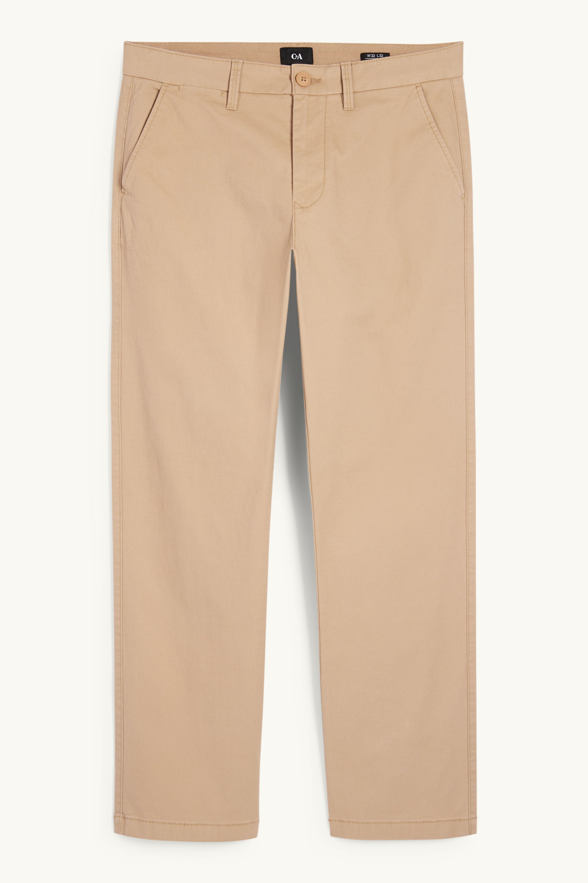 Chinos - regular fit beige
