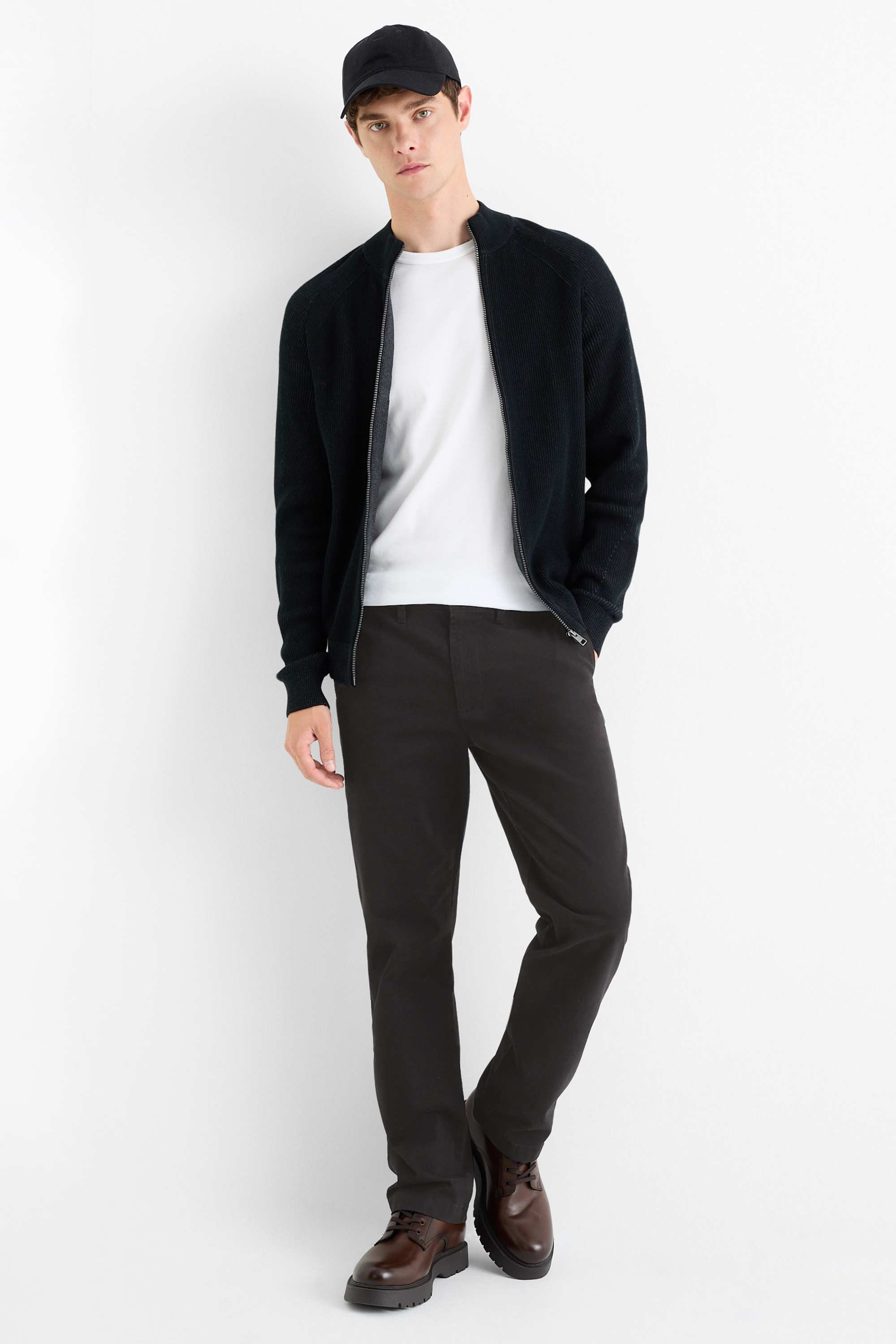 Chinos - regular fit black