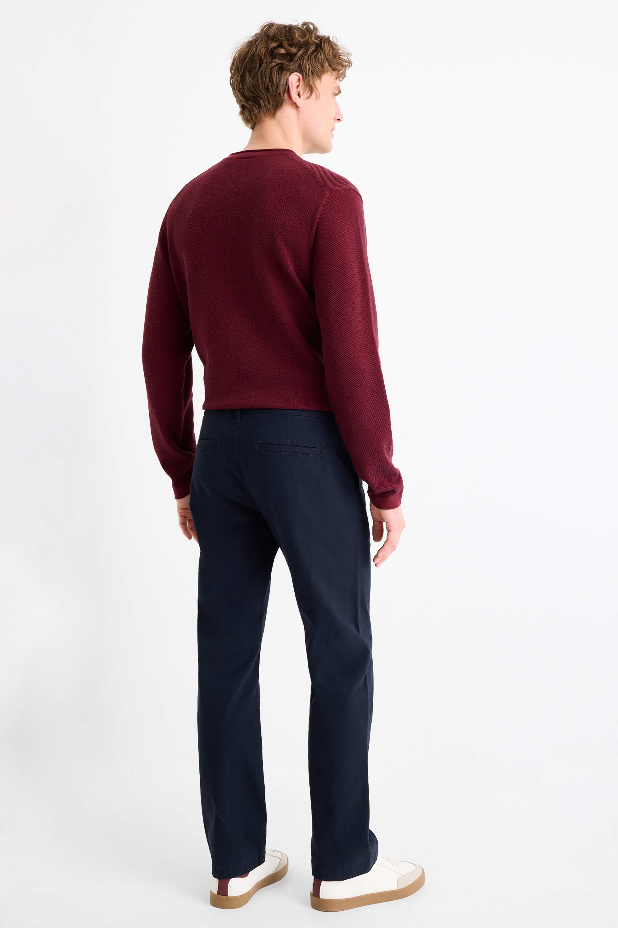 Chinos - regular fit dark blue