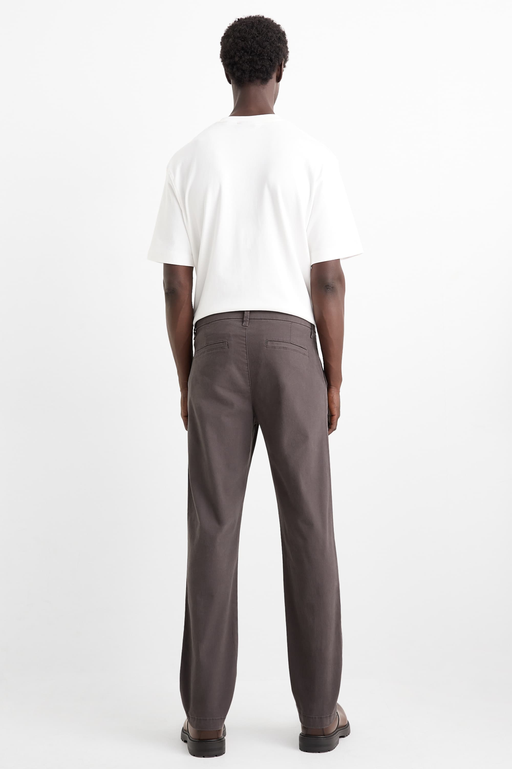 Chinos - regular fit dark gray