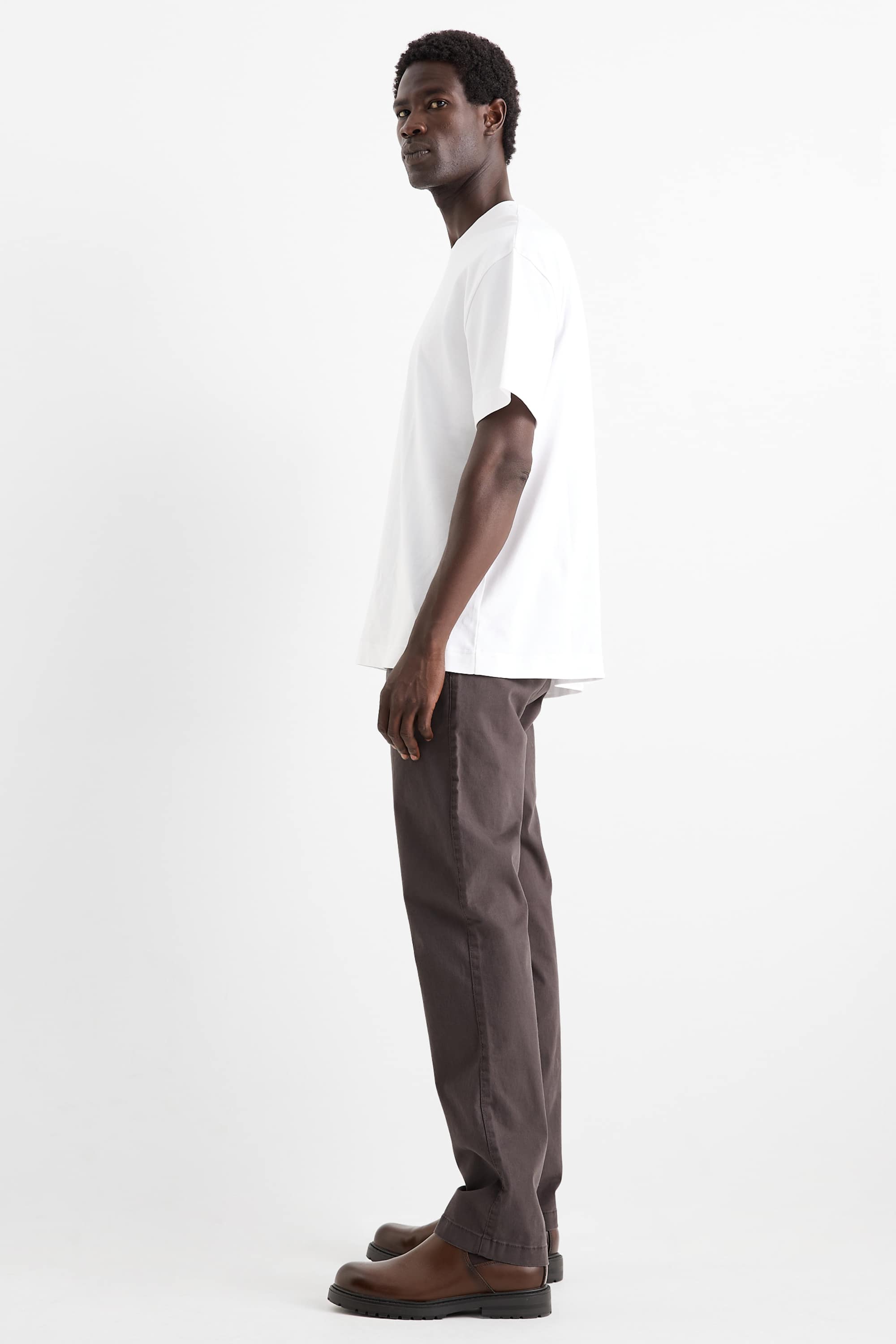 Chinos - regular fit dark gray