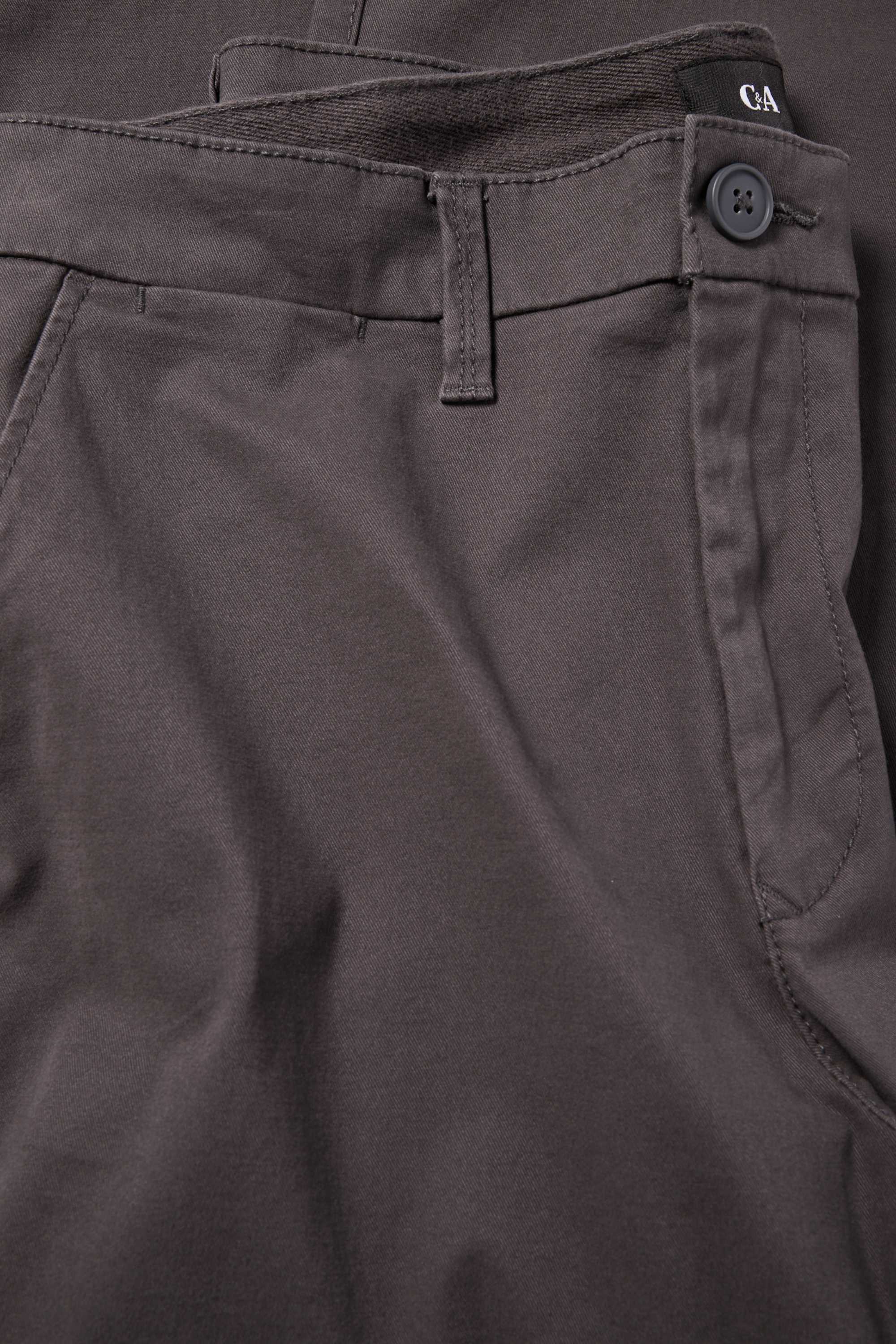 Chinos - regular fit dark gray