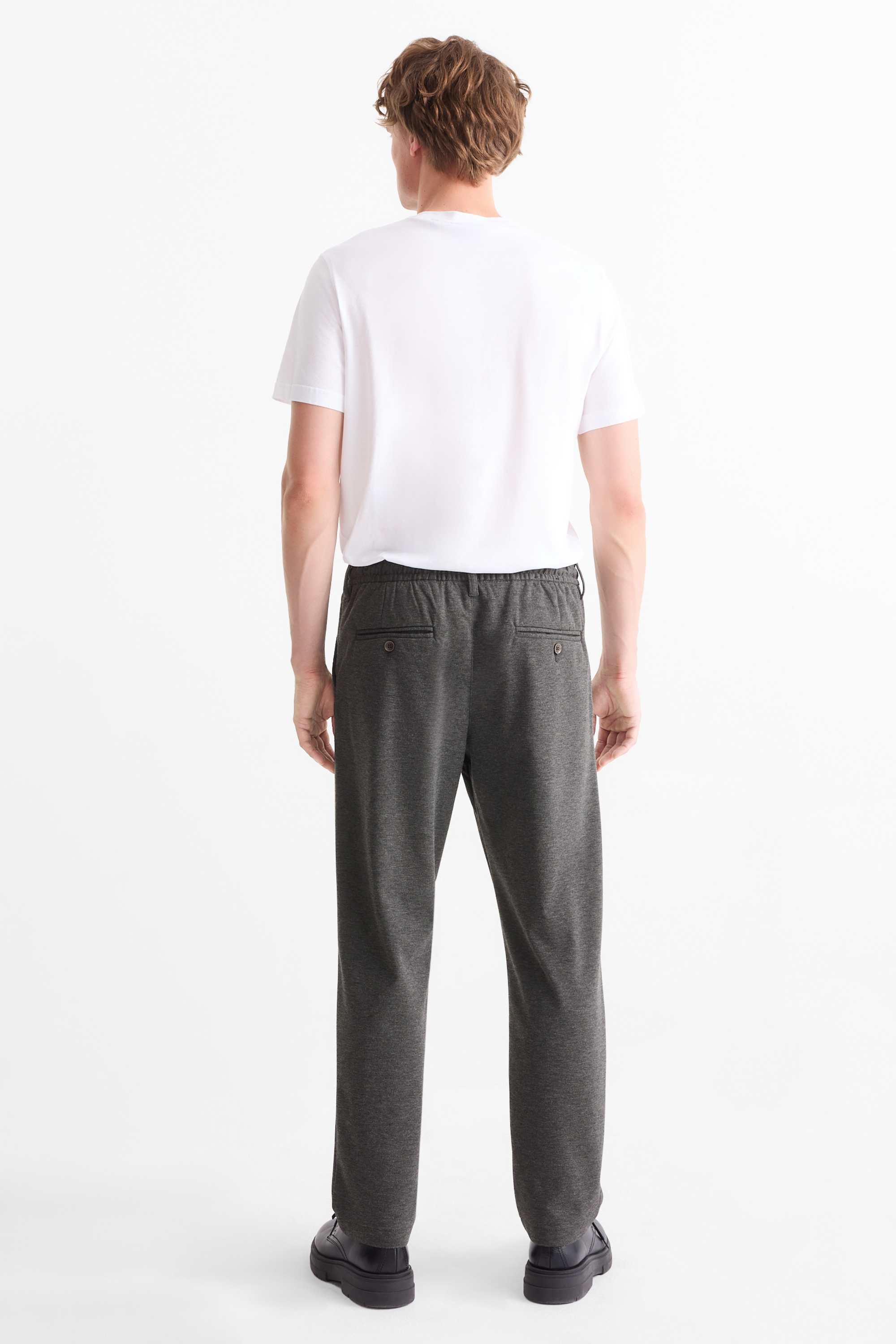 Chinos - tapered fit dark gray
