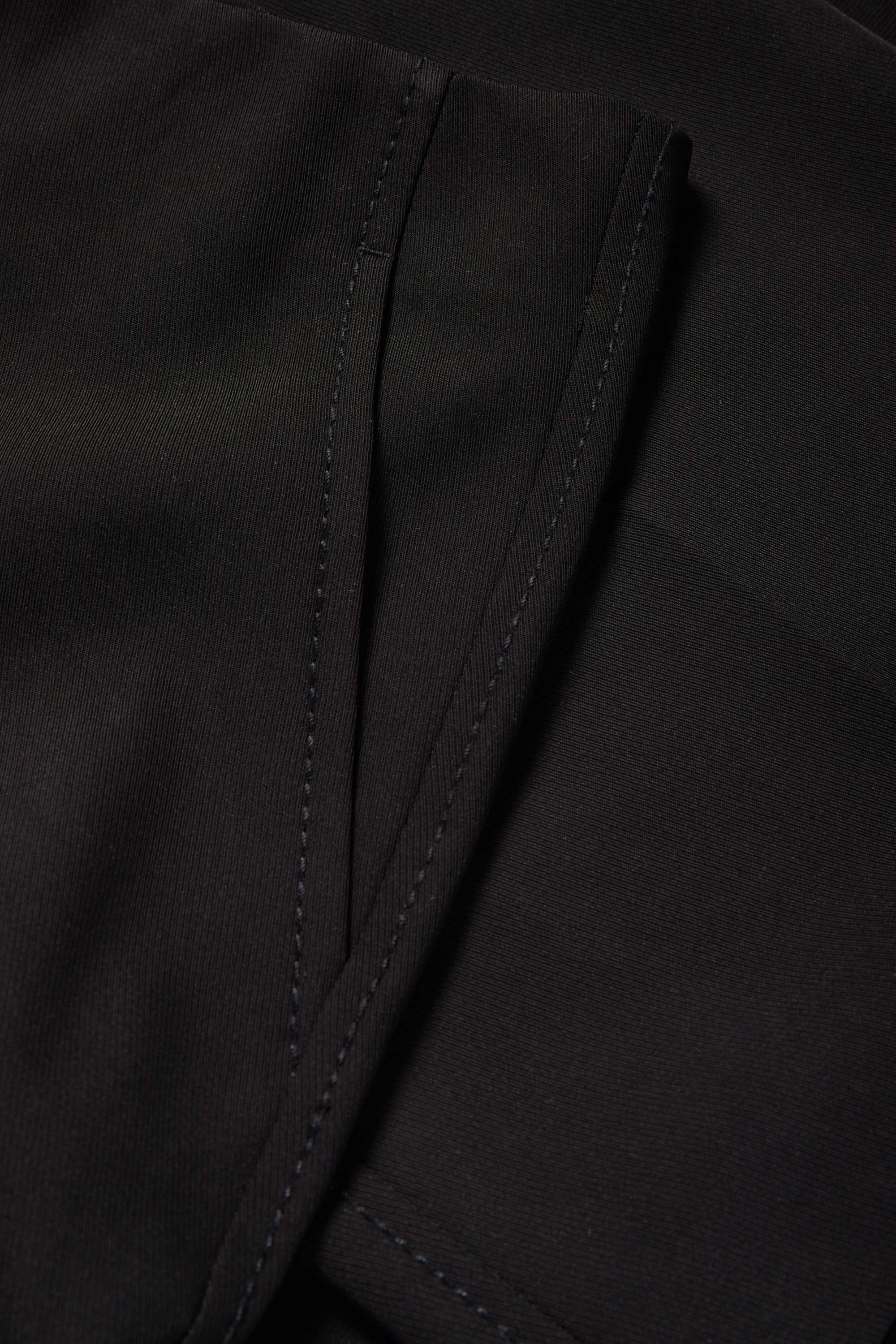 Business trousers - mid-rise waist - regular fit black