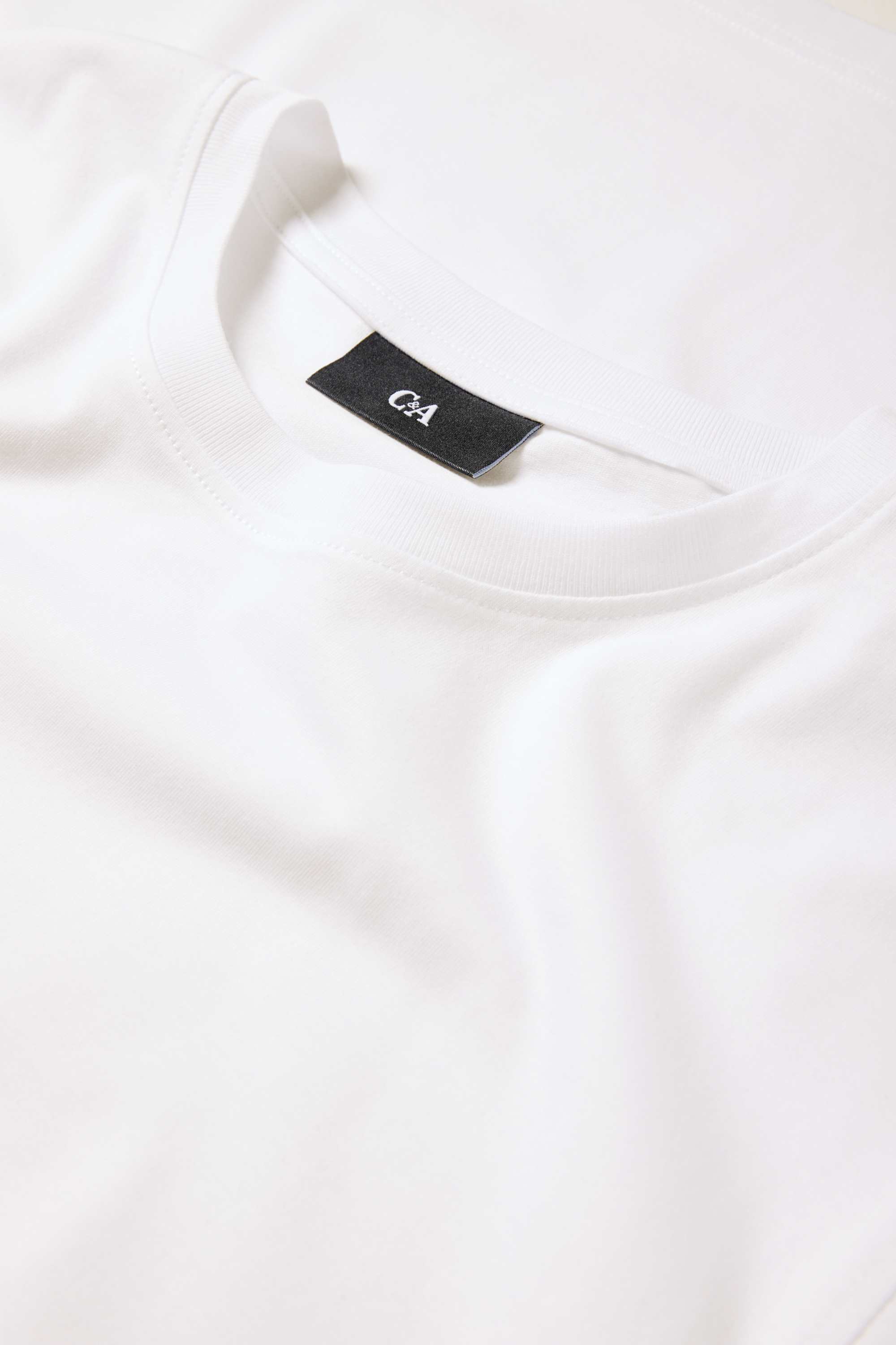 Multipack of 3 - T-shirt - regular fit white