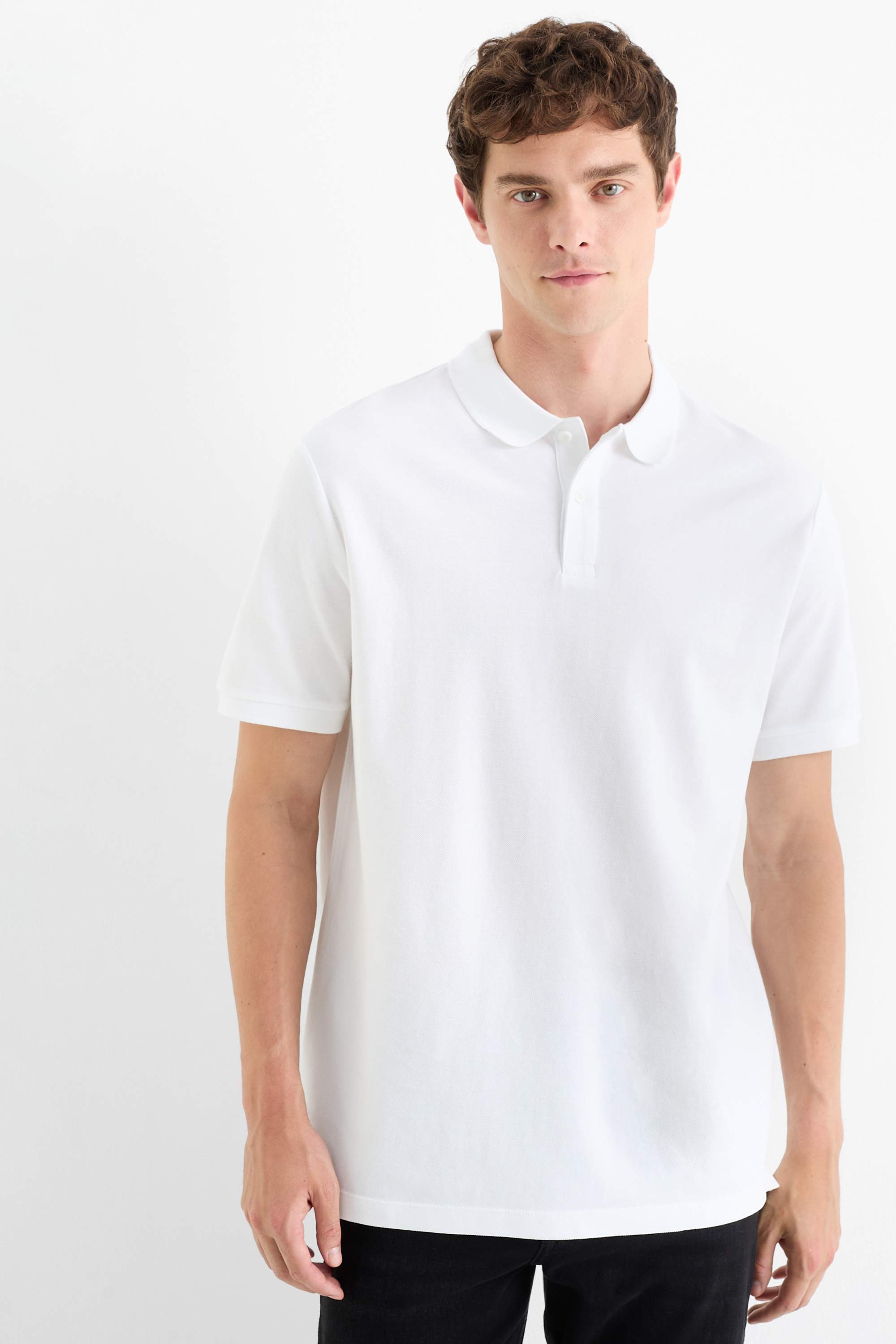 Multipack of 2 - polo shirt - regular fit white