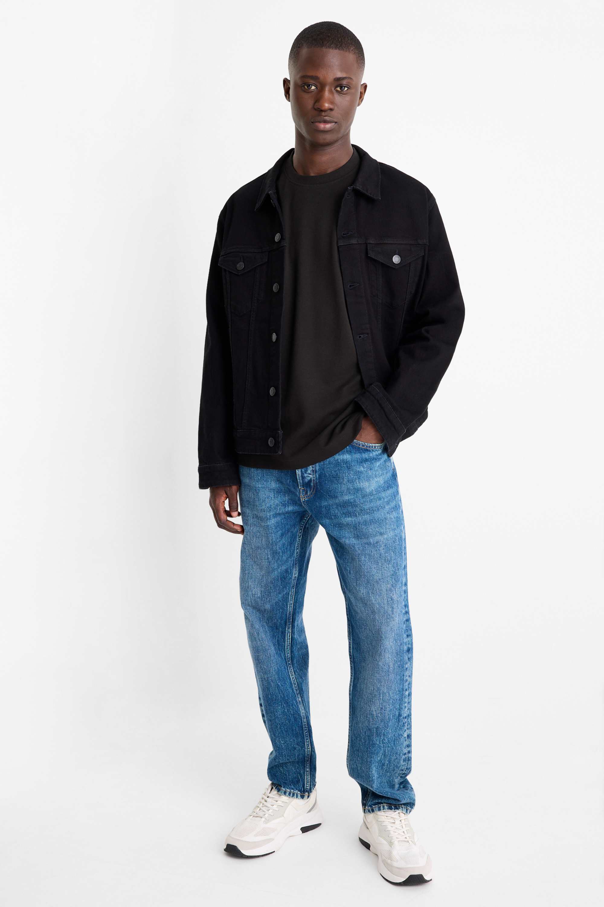 Multipack of 2 - T-shirt - relaxed fit black