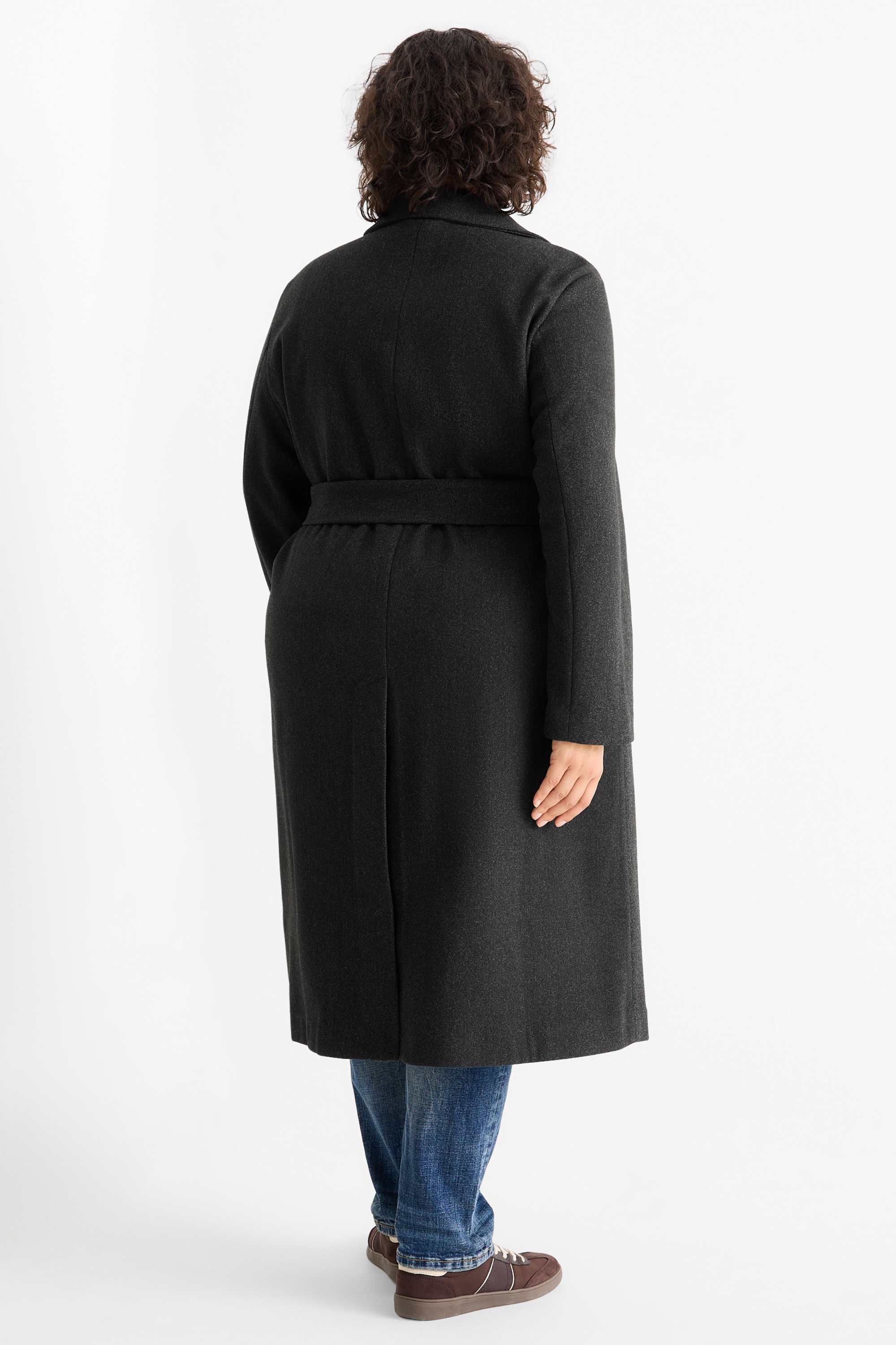 Coat dark gray