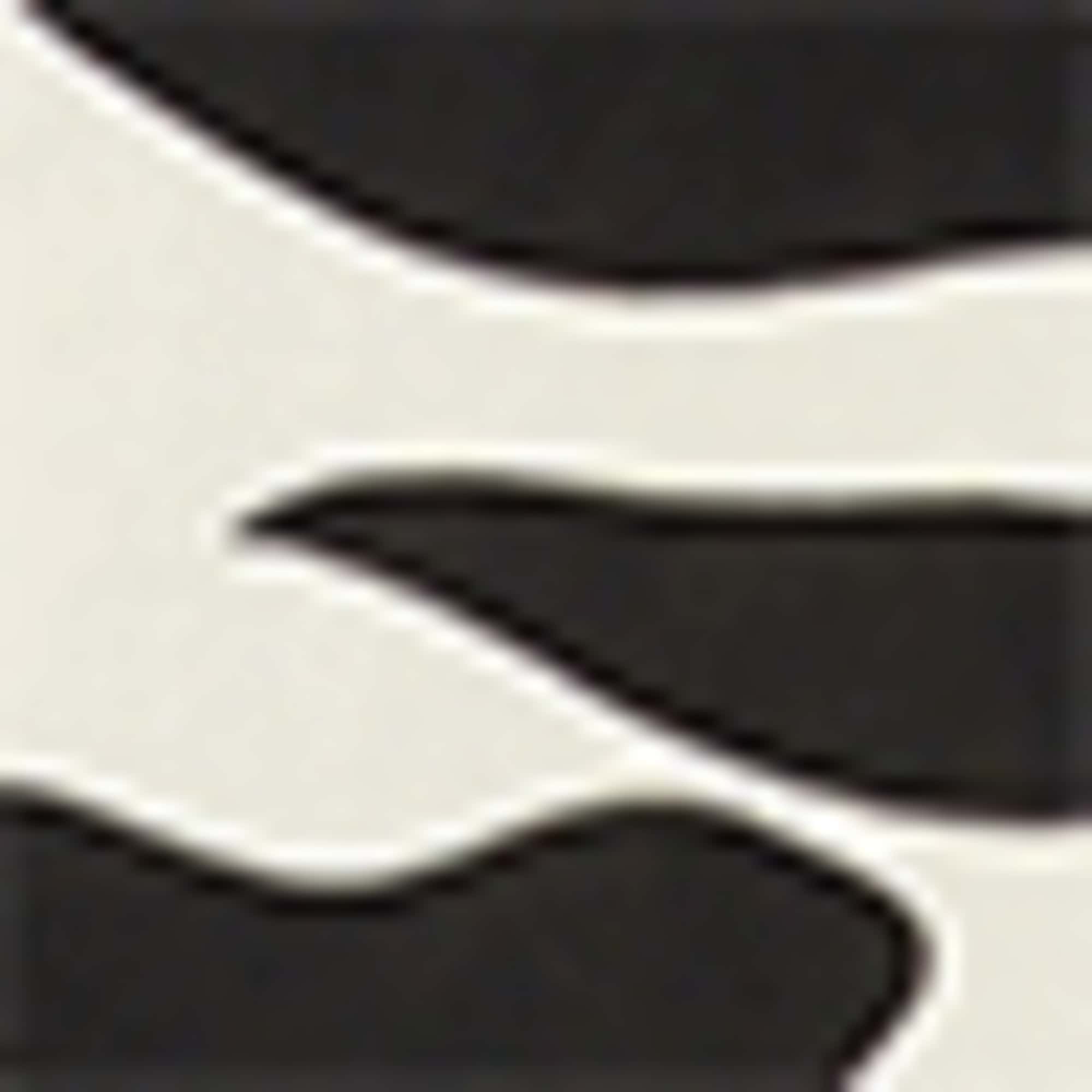 Shirt dress - patterned black / beige