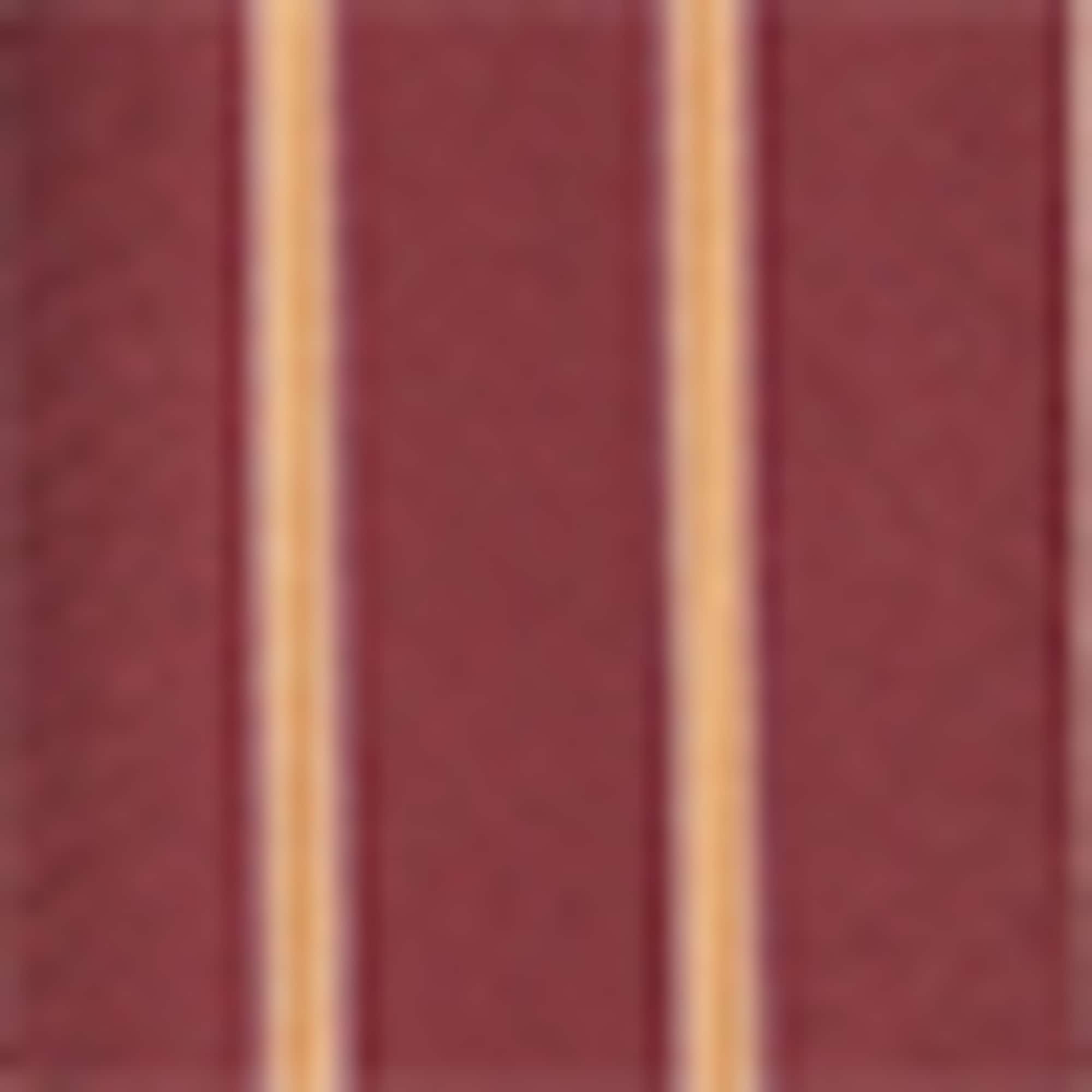 Shirt dress - striped dark red
